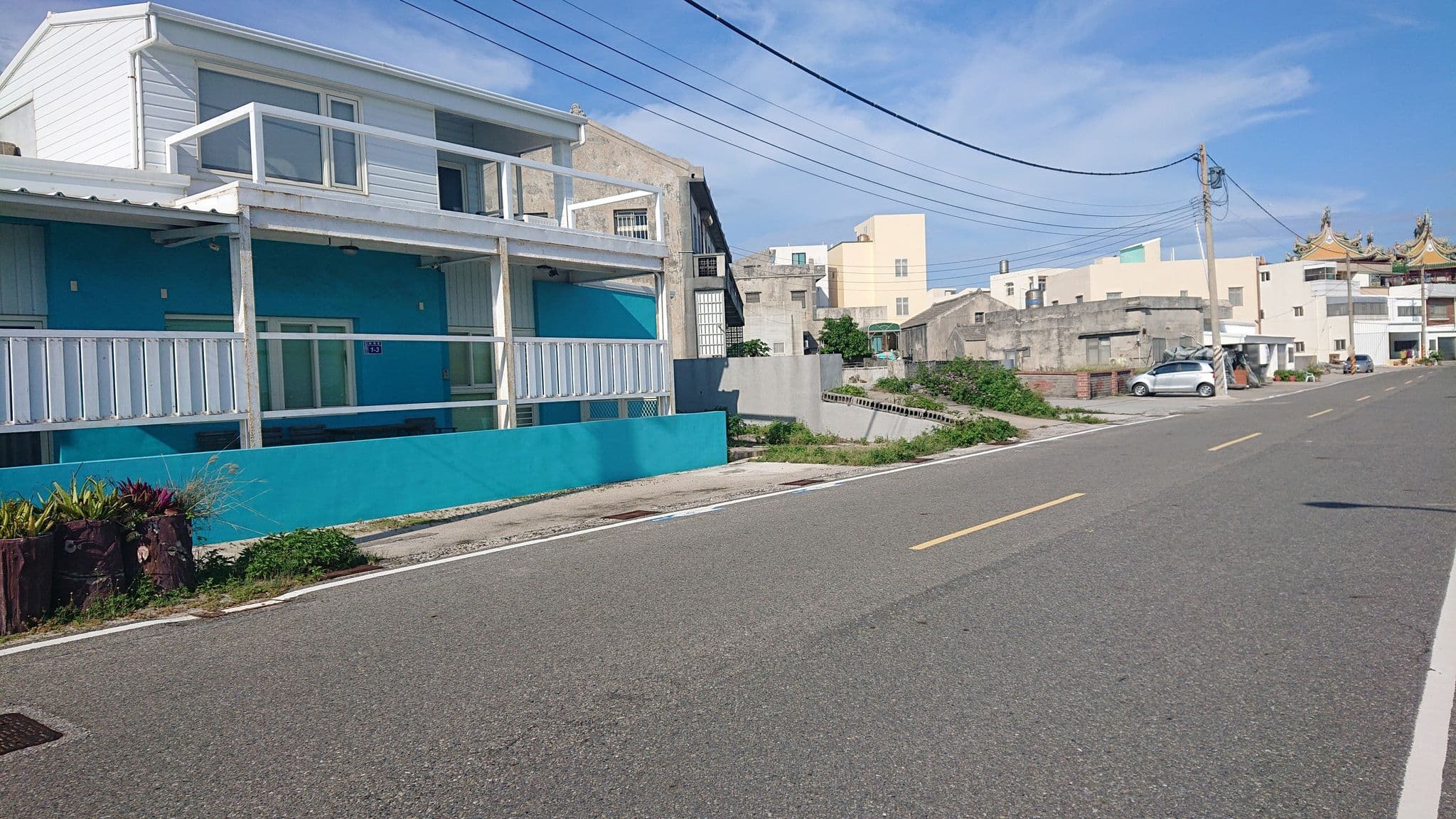 Street view near 嵵裡沙灘轉角1-6民宿, Magong — © alllenwang (CC BY-SA · Mapillary)