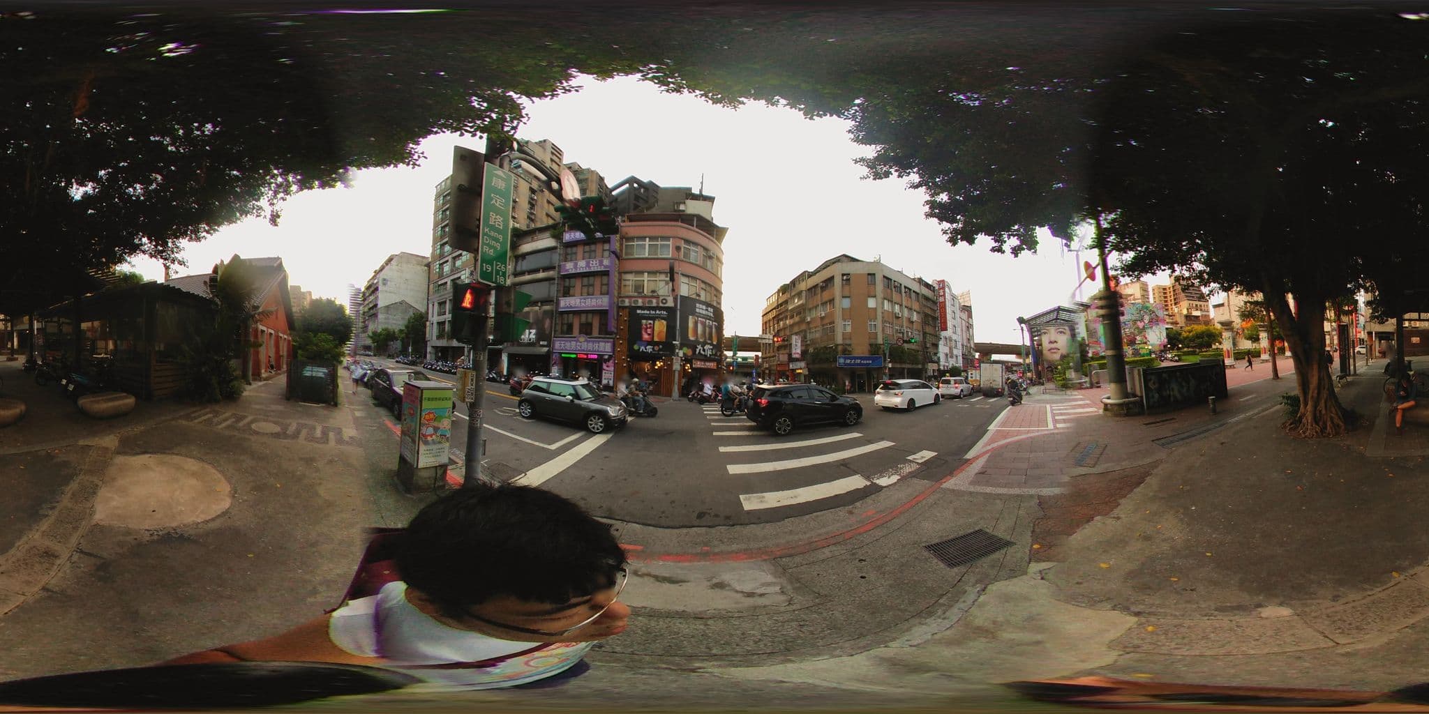 Street view near ART' OTEL, Taipei — © shangkuanlc (CC BY-SA · Mapillary)