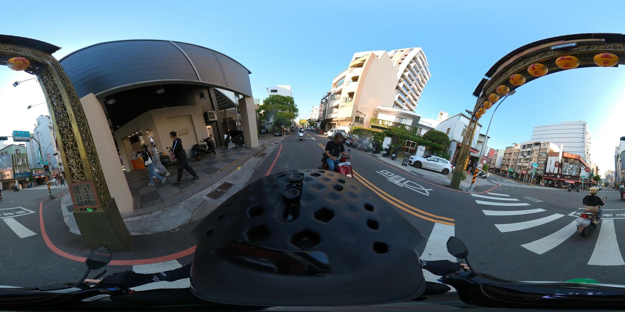 Street view near Isshoni B&B, Tainan — © irvinfly (CC BY-SA · Mapillary)