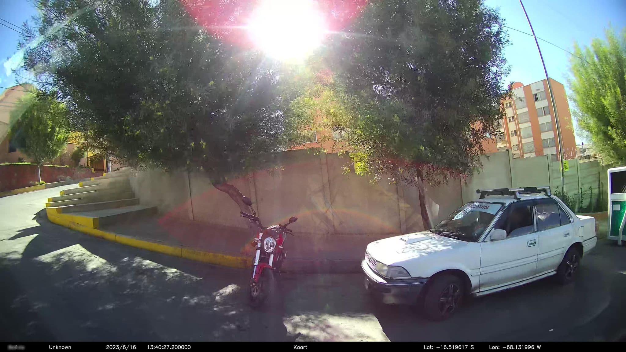Street view near Olimpo, La Paz