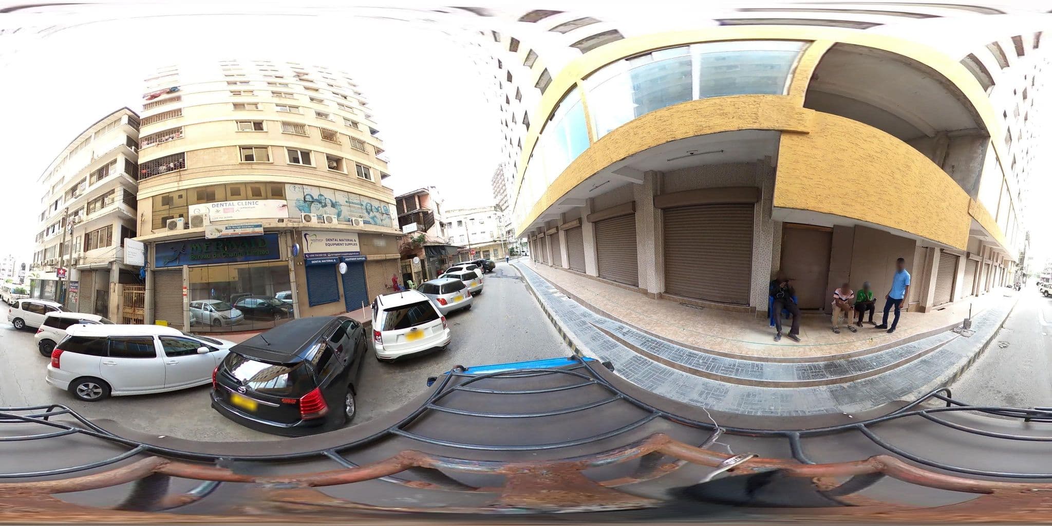 Street view near Rainbow Hotel, Dar es Salaam