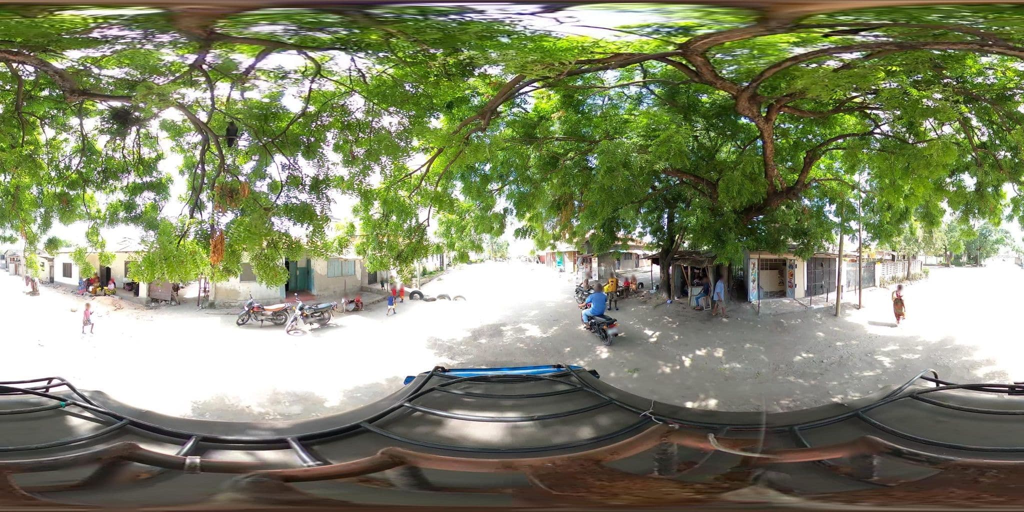 Street view near Kifaru Guest House, Magomeni