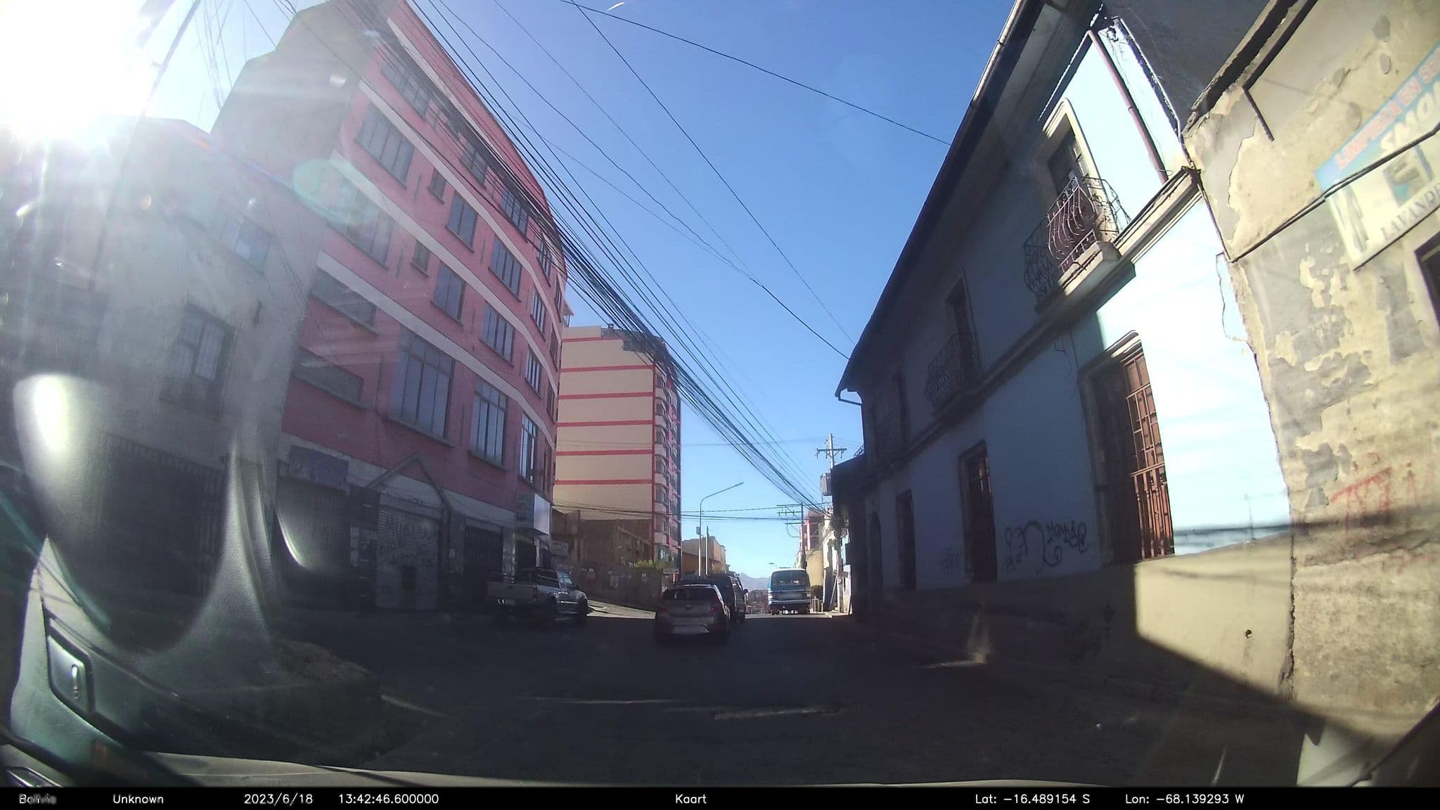 Street view near Perla Negra, La Paz