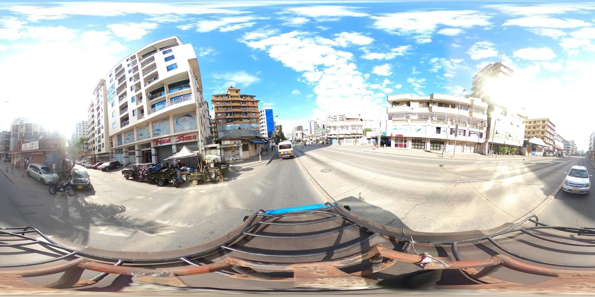 Street view near Abc Travellers Hotel, Dar es Salaam