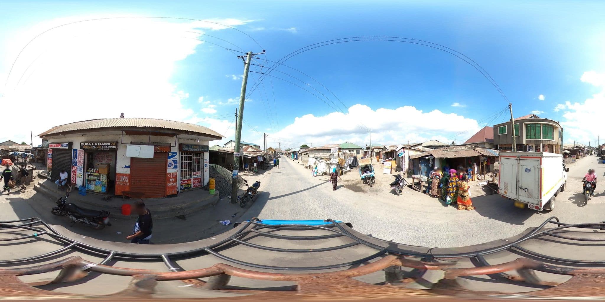 Street view near Mbega Guest, Dar es Salaam