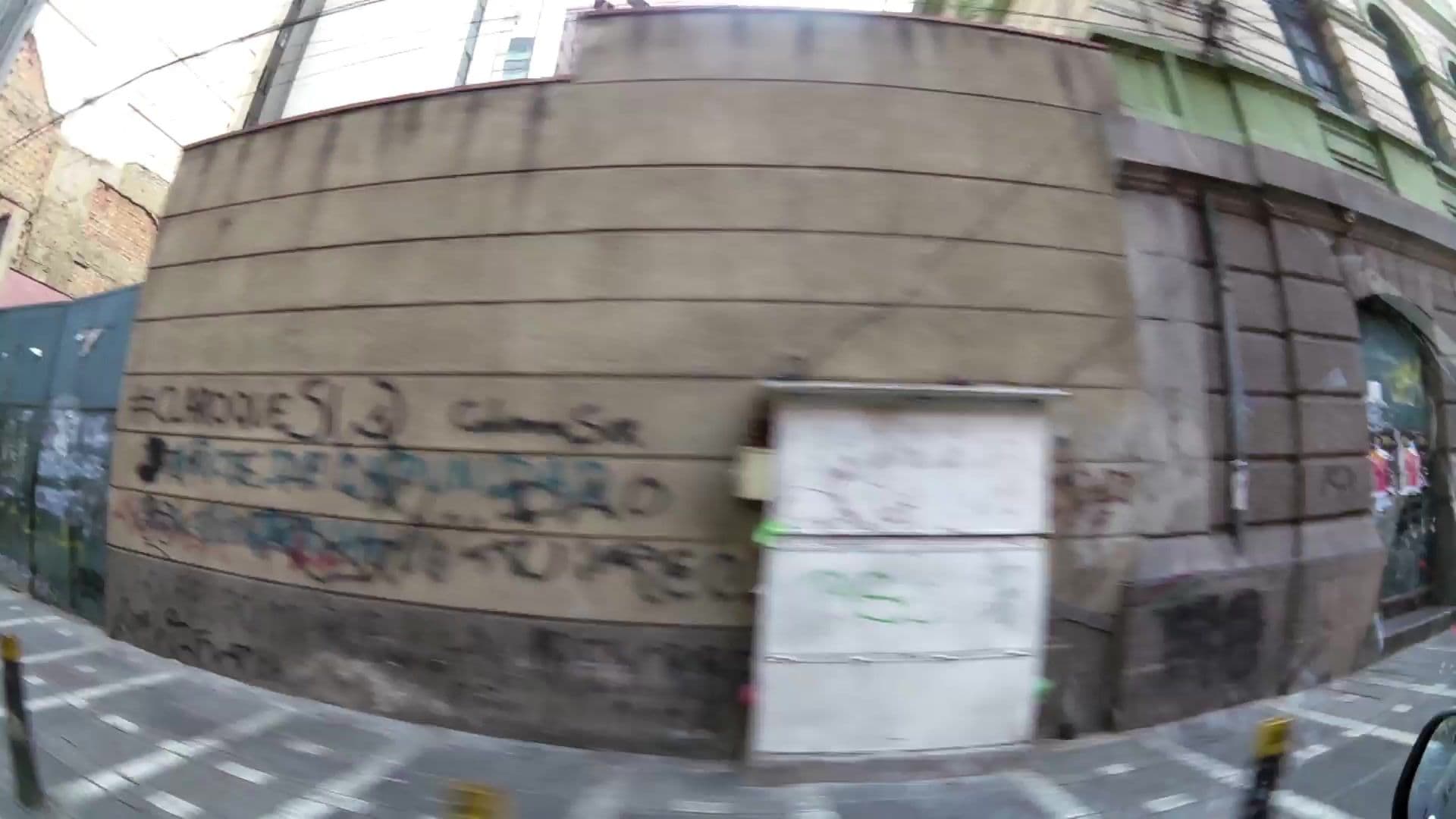 Street view near Hotel Gloria, La Paz