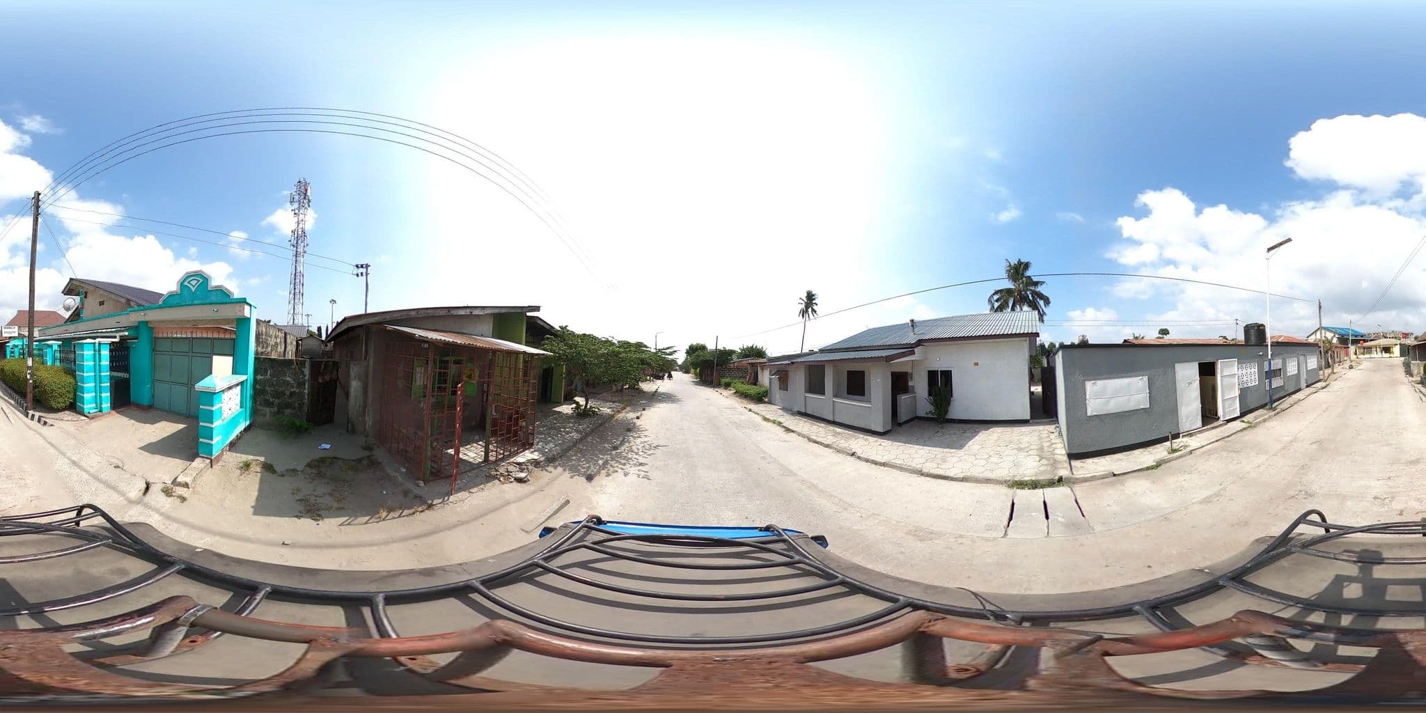 Street view near Muheza Lodge, Dar es Salaam — © OMDTZ1 (CC BY-SA · Mapillary)
