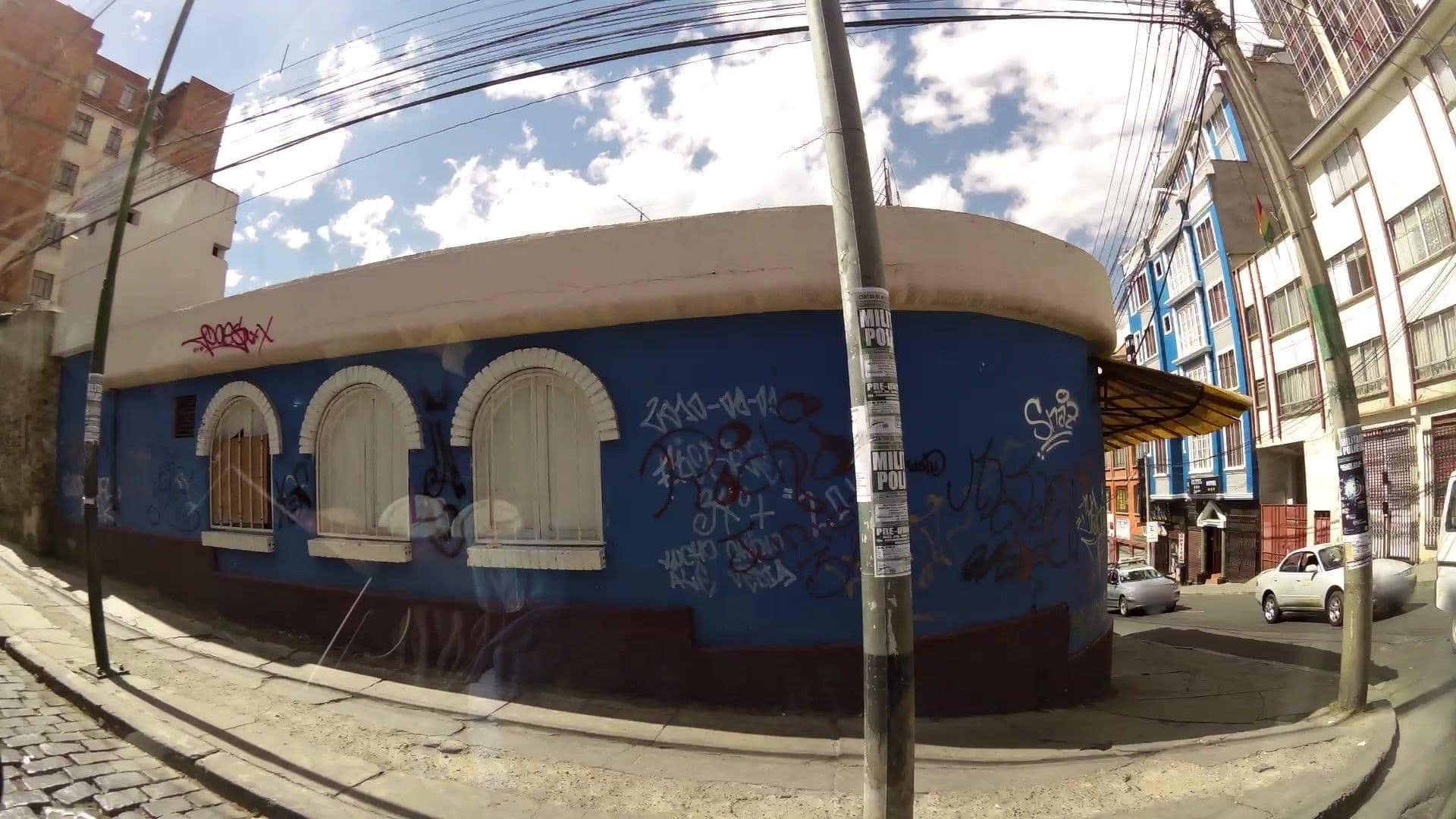 Street view near Hotel Oruro, La Paz