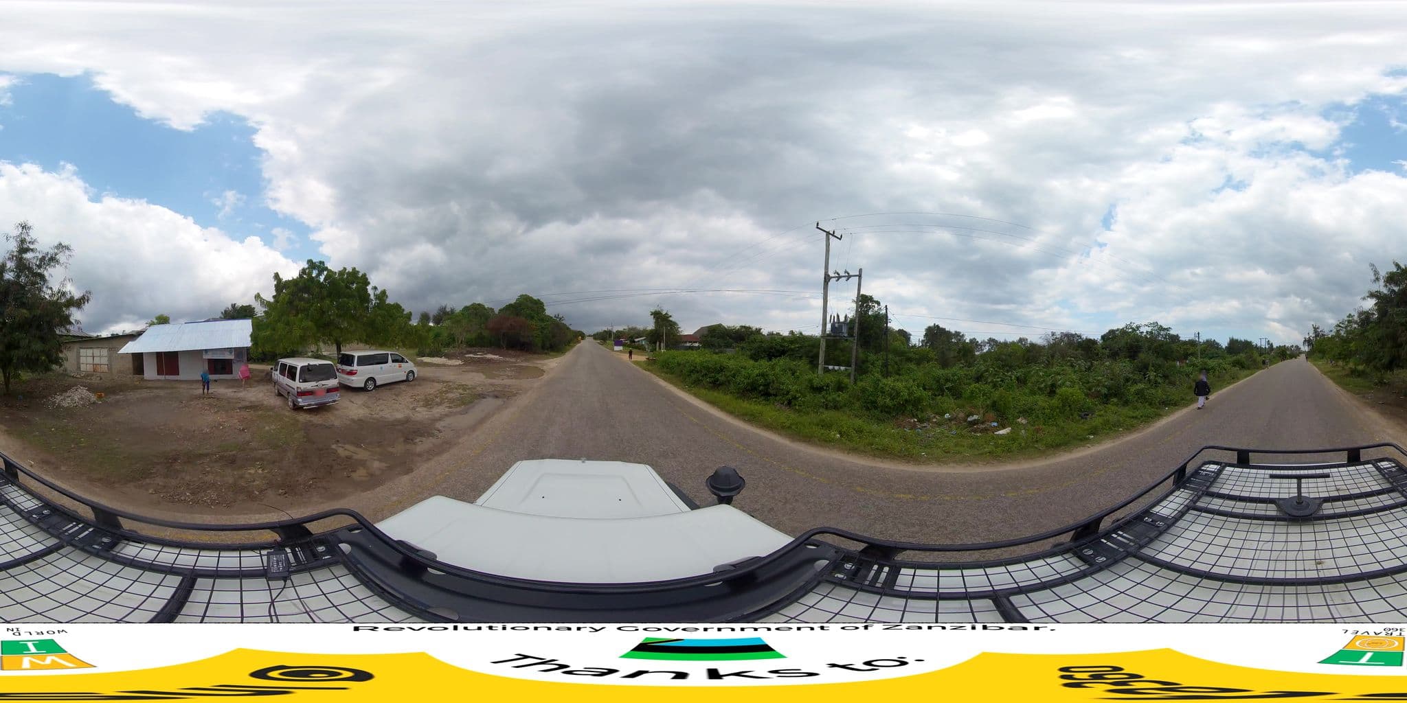 Street view near Mvuvi Resort & Restaurant, Kiwengwa — © federicodebetto (CC BY-SA · Mapillary)