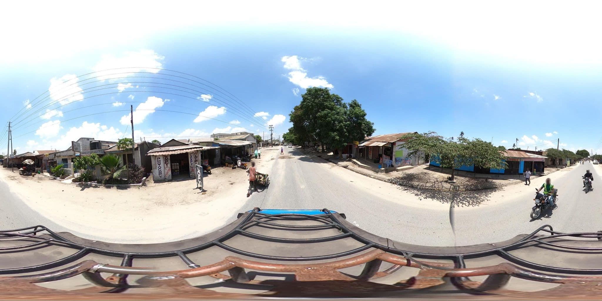 Street view near Lumaco Guest House, Dar es Salaam
