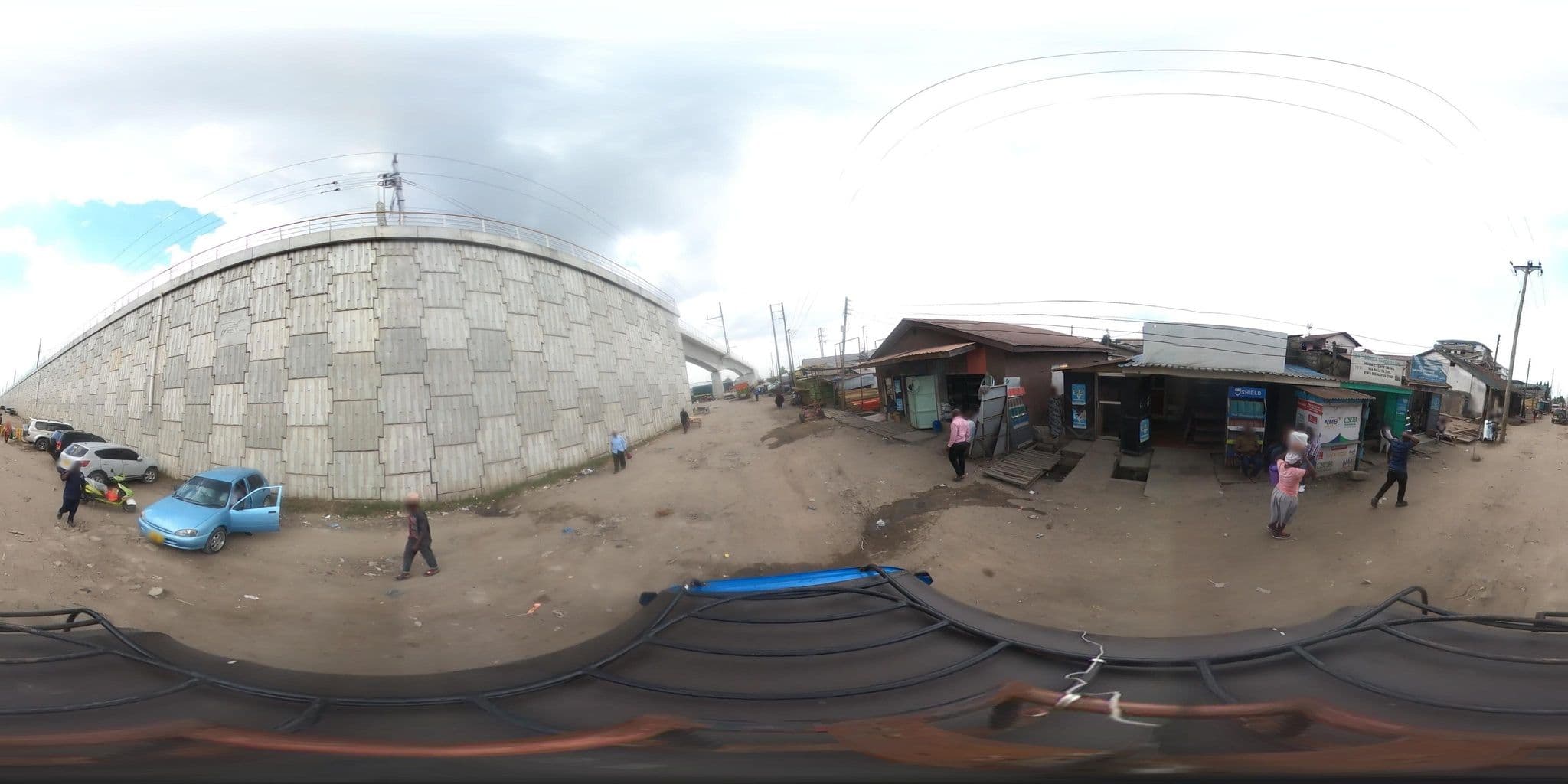 Street view near Green Guest House, Dar es Salaam