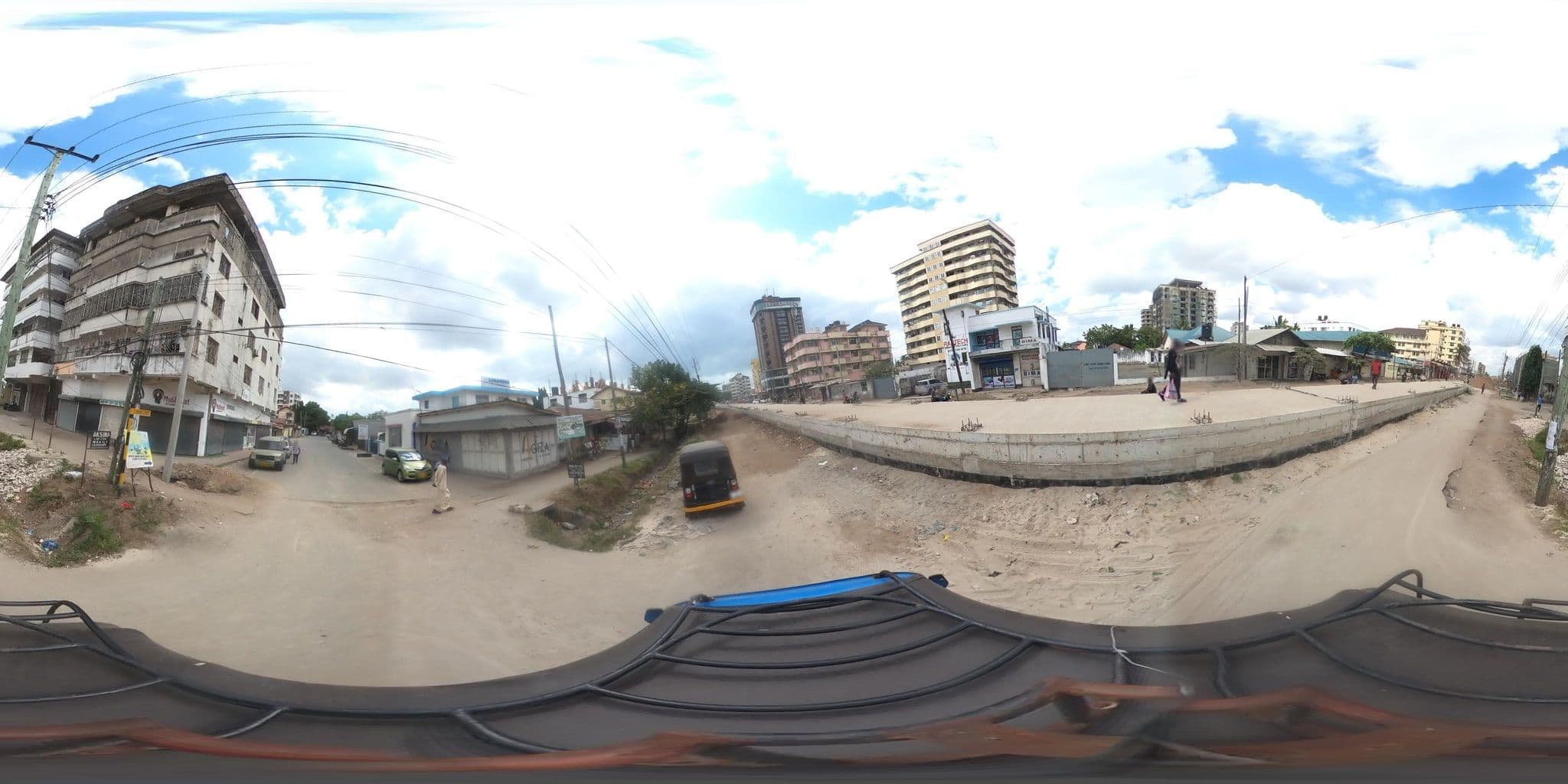 Street view near Max Pub and Guest House, Dar es Salaam
