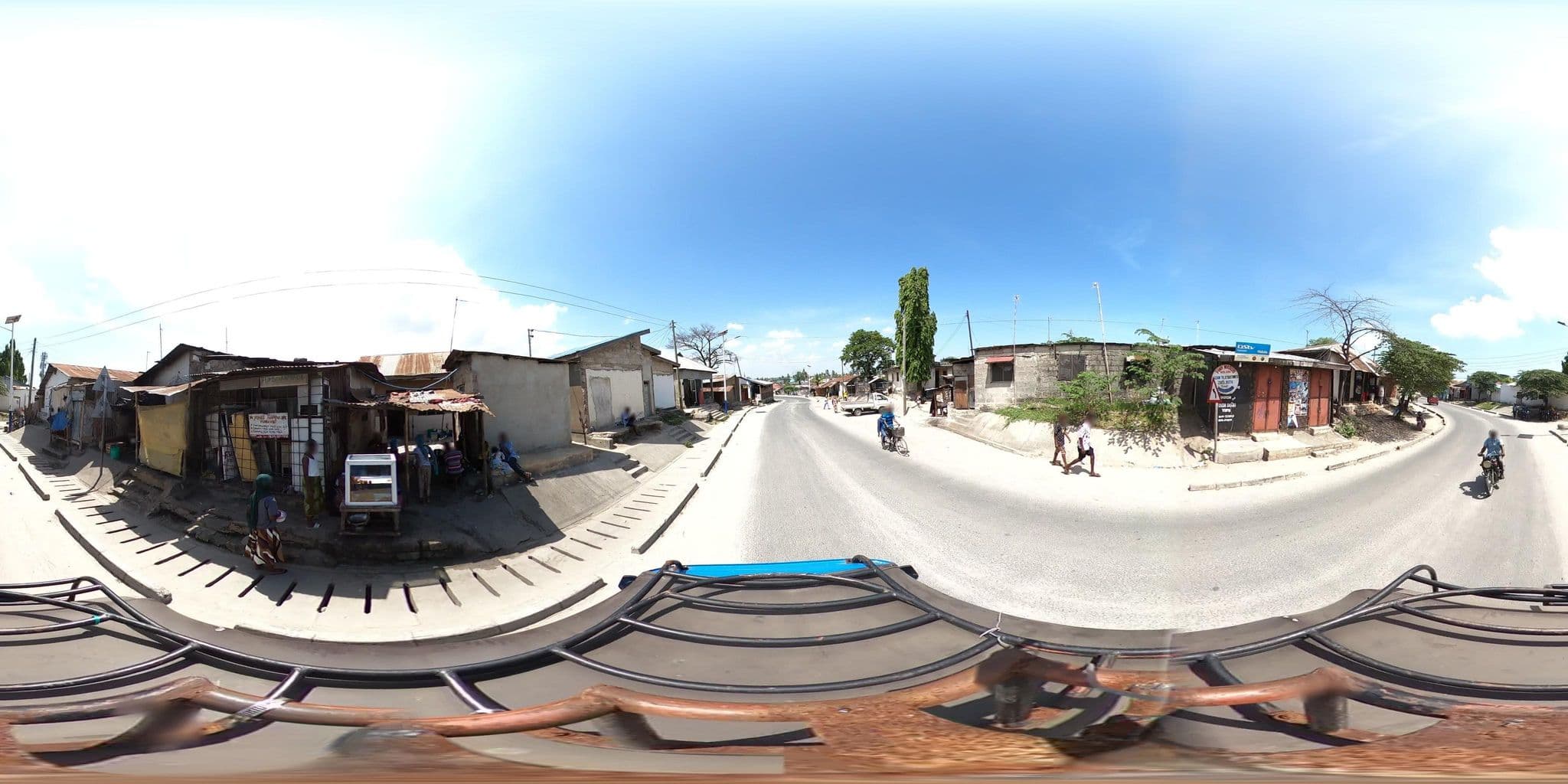 Street view near Masseka Guest House, Magomeni
