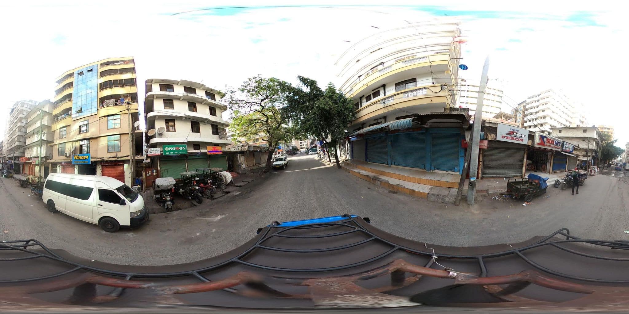 Street view near Cate Hotel, Dar es Salaam