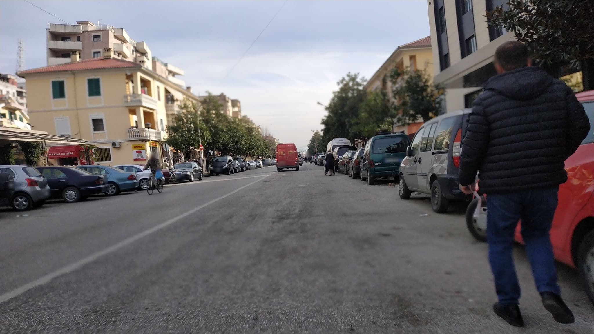Street view near Golden Palace Hotel, Shkodër — © eniko (CC BY-SA · Mapillary)