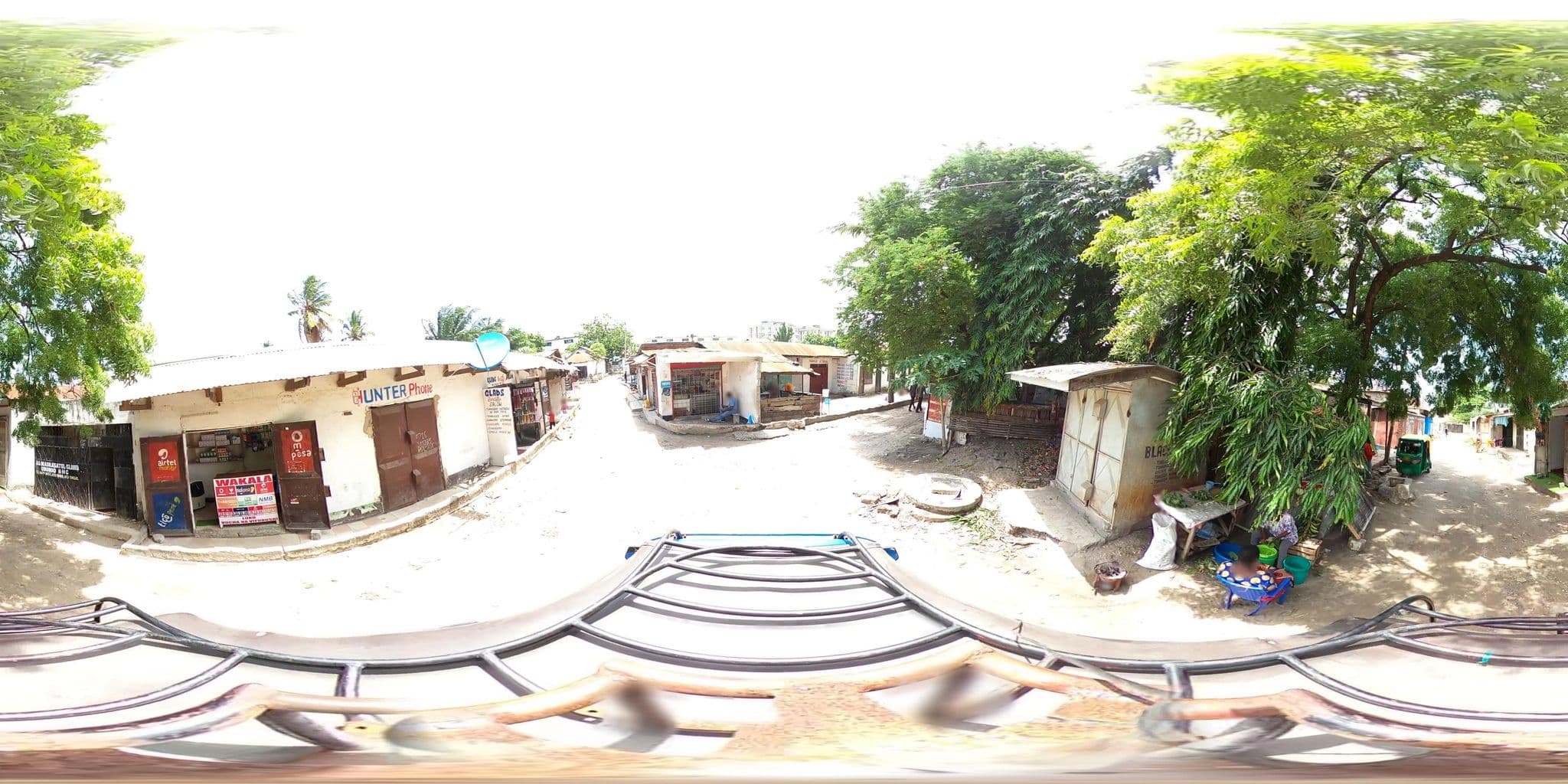 Street view near Mashika Guest House, Magomeni