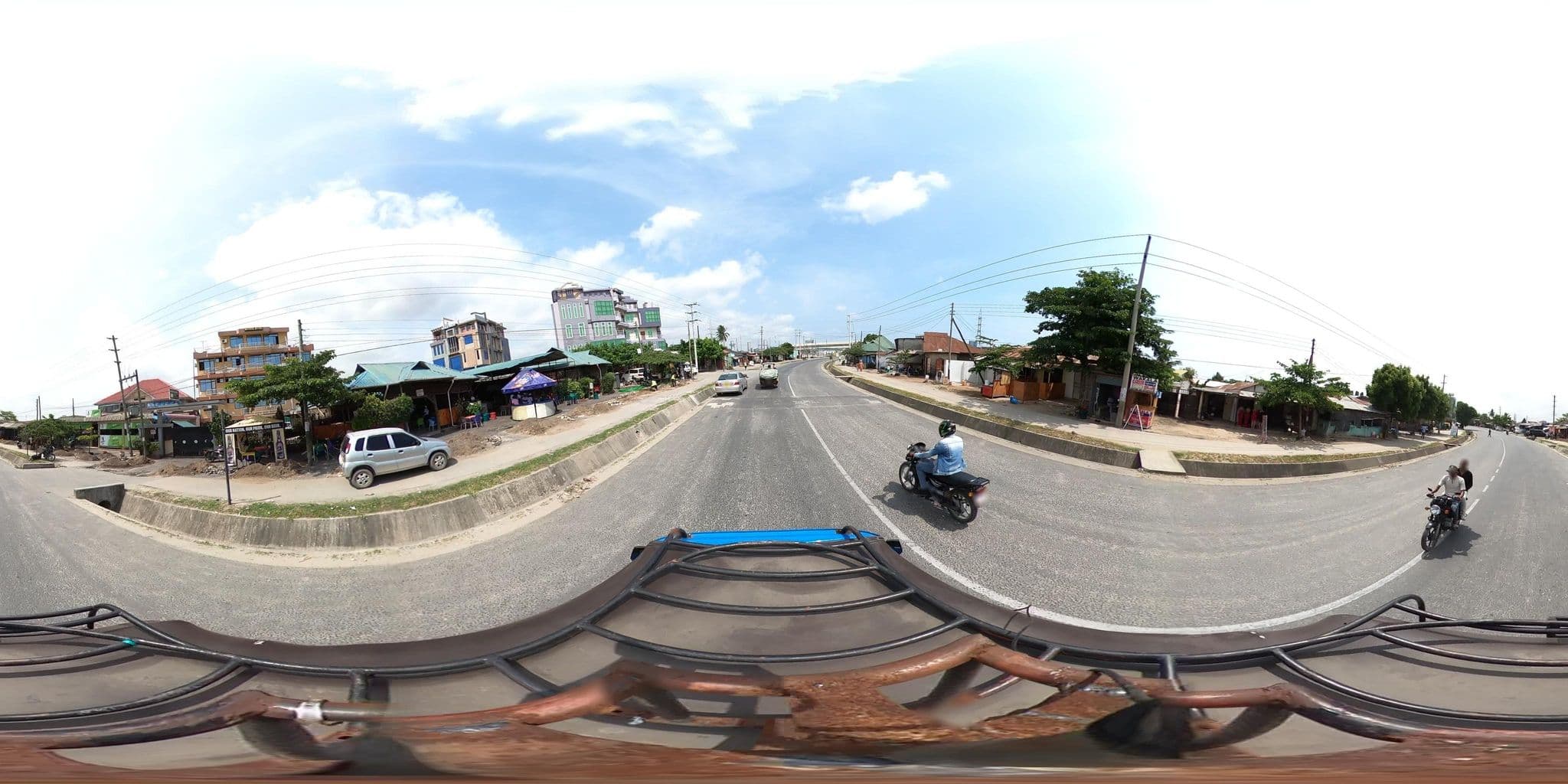 Street view near Moveck Hotel, Magomeni