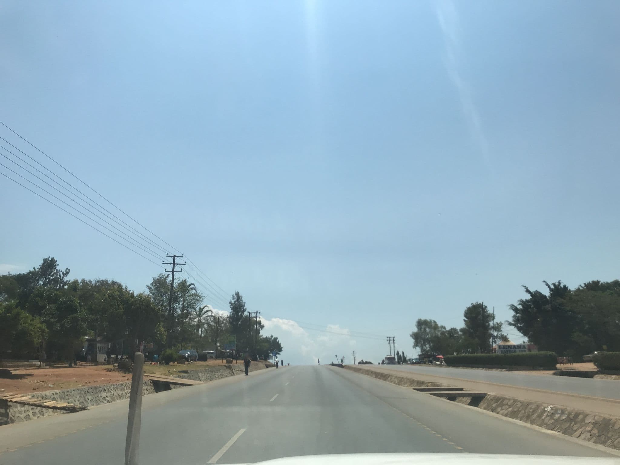Street view near Zoka Guest House, Mwanza