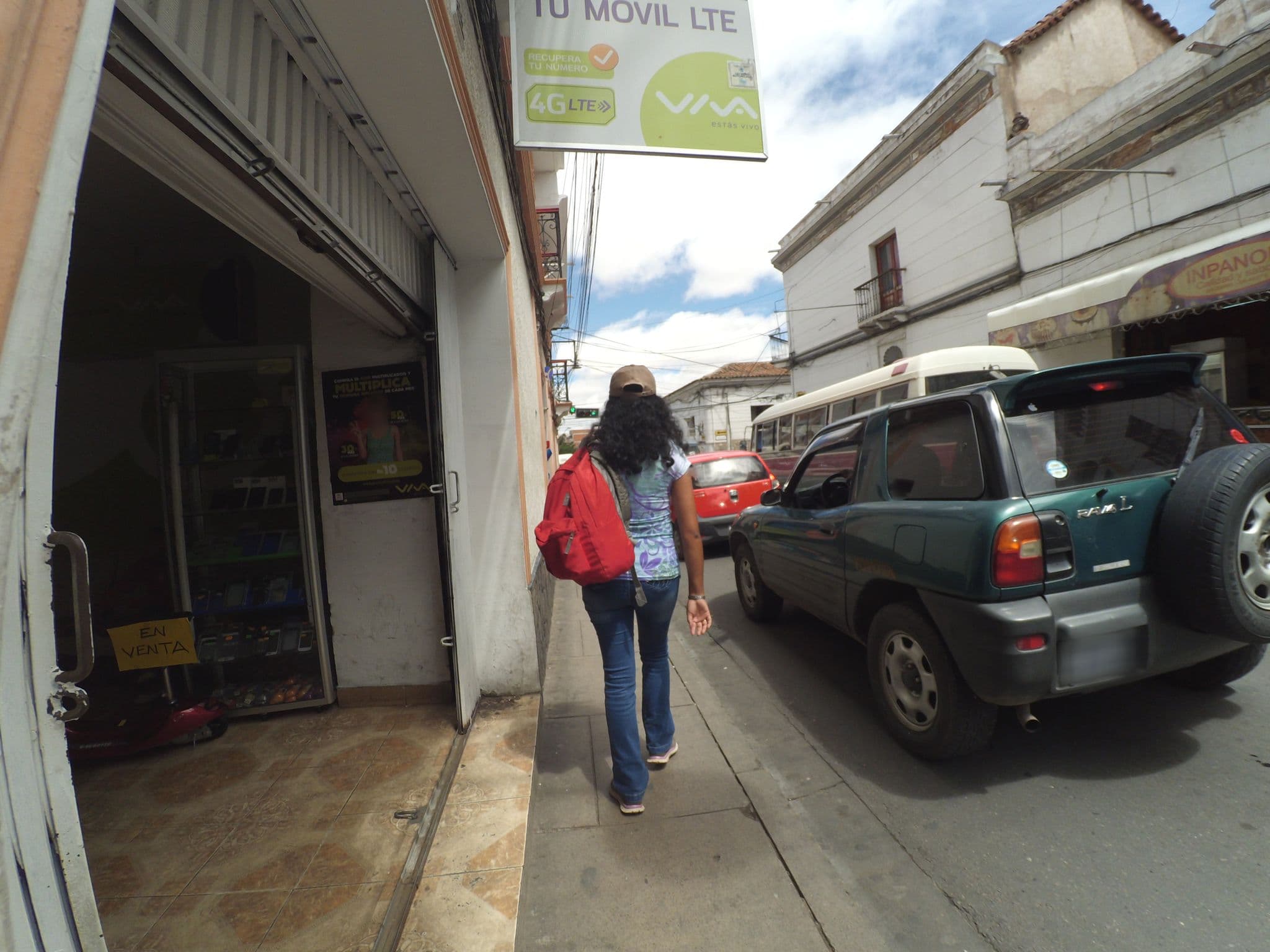 Street view near Hostal San Francisco, Sucre — © yoviajo (CC BY-SA · Mapillary)