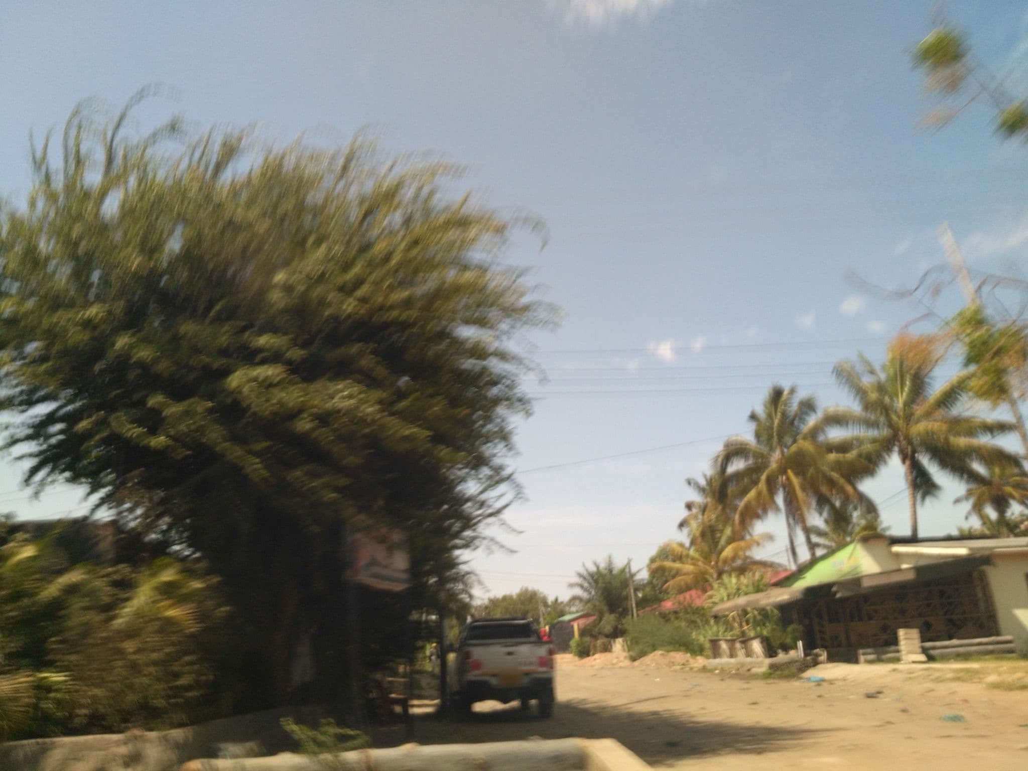 Street view near Kimland Lodge, Mwanza