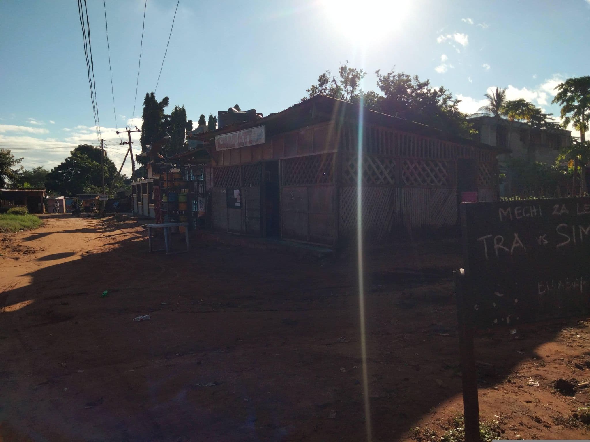 Street view near Perfect Lodge, Morogoro