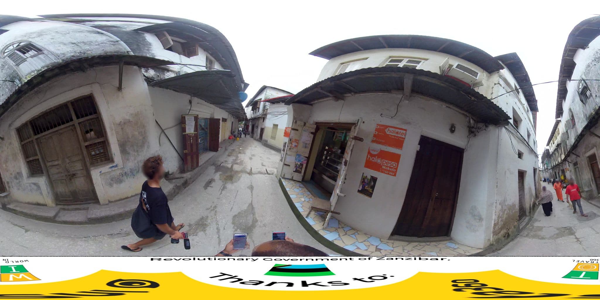 Street view near SULTAN BACKPACKERS, Zanzibar — © federicodebetto (CC BY-SA · Mapillary)