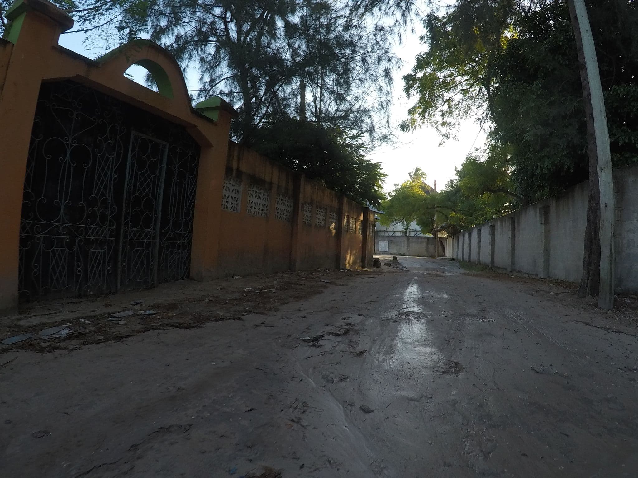 Street view near Compass Hostel, Nungwi — © chrisbeddow (CC BY-SA · Mapillary)