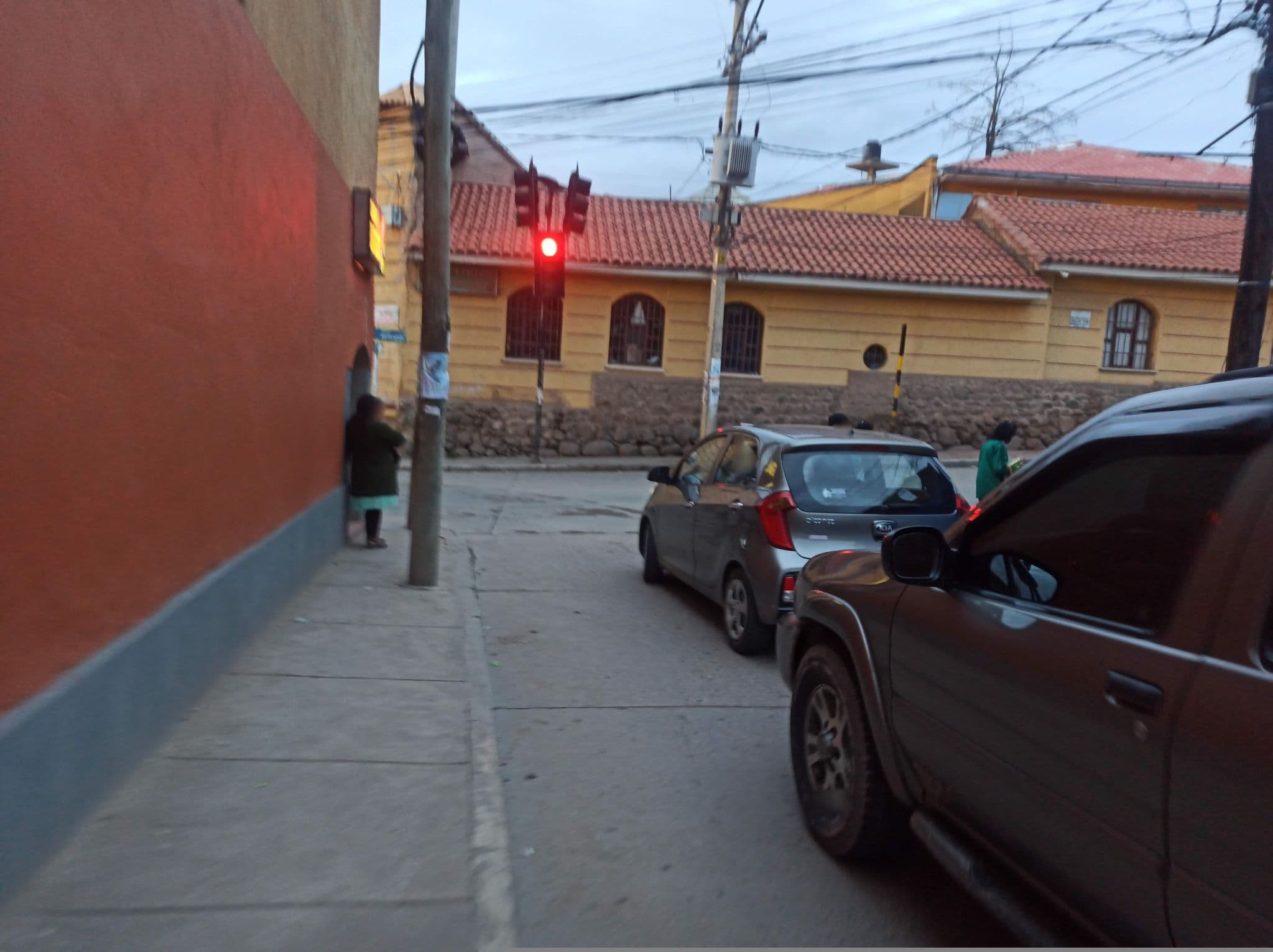 Street view near San Marcos Hostel, Potosí — © juanfajardobo (CC BY-SA · Mapillary)
