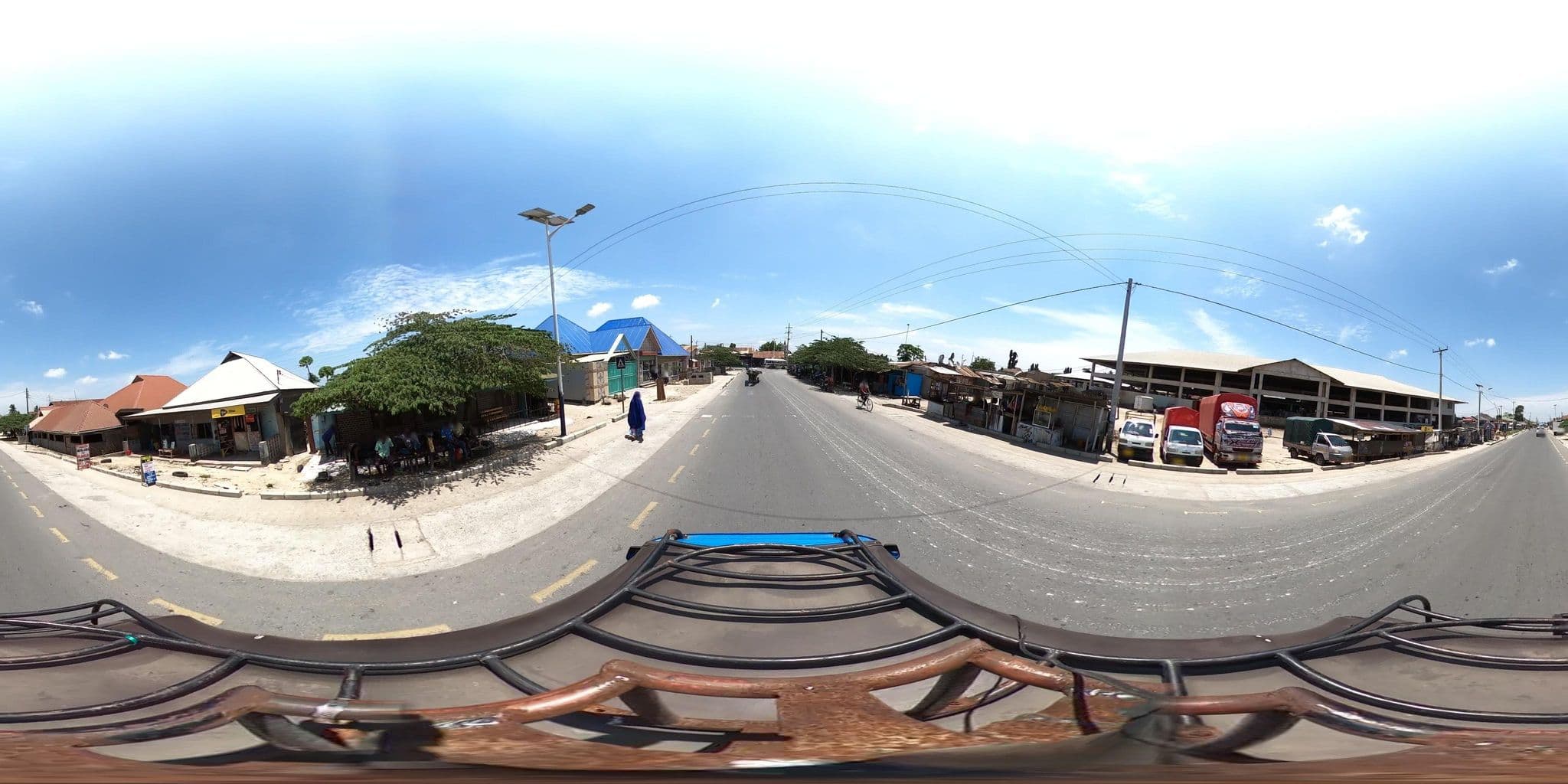 Street view near Central Panama, Magomeni