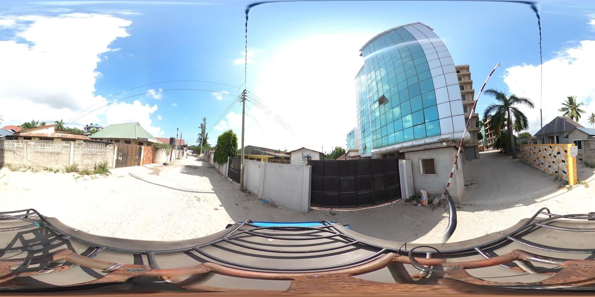 Street view near Namnani Hotel, Magomeni