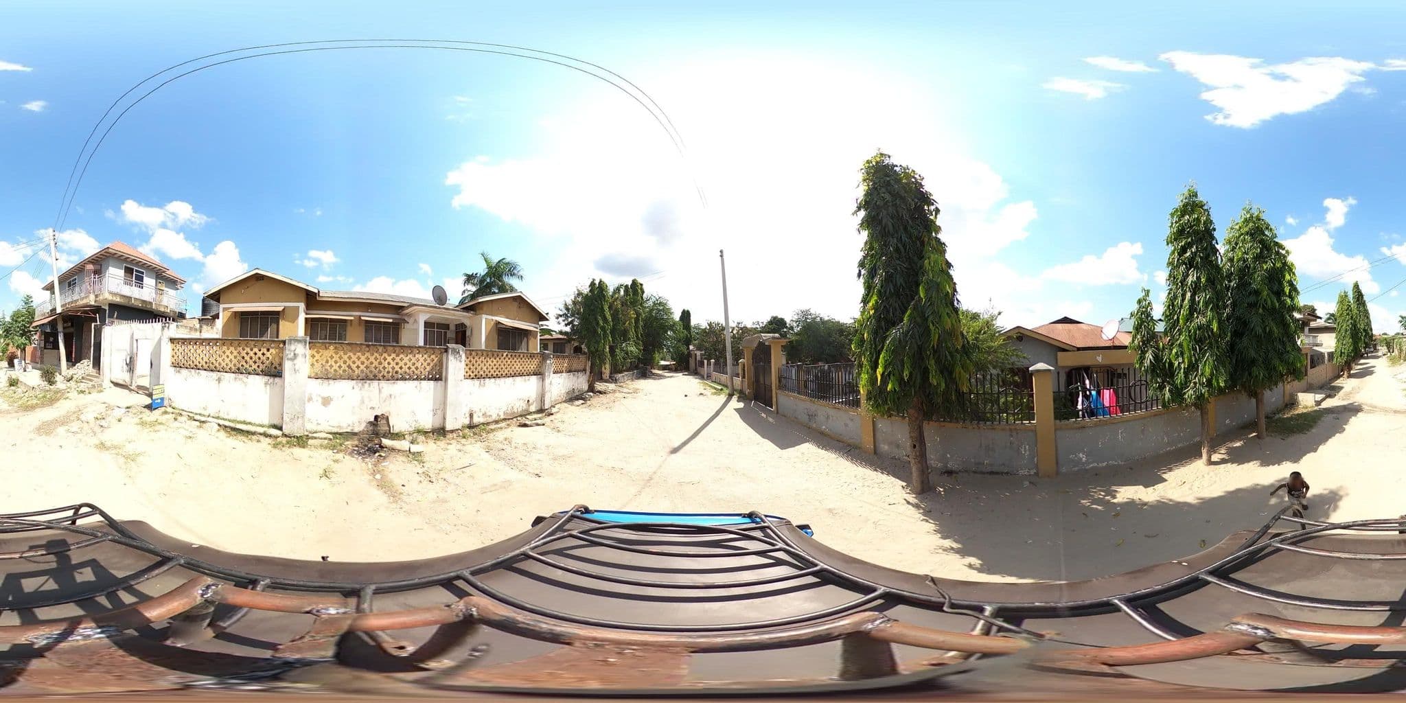 Street view near Sangamela Guest House, Magomeni