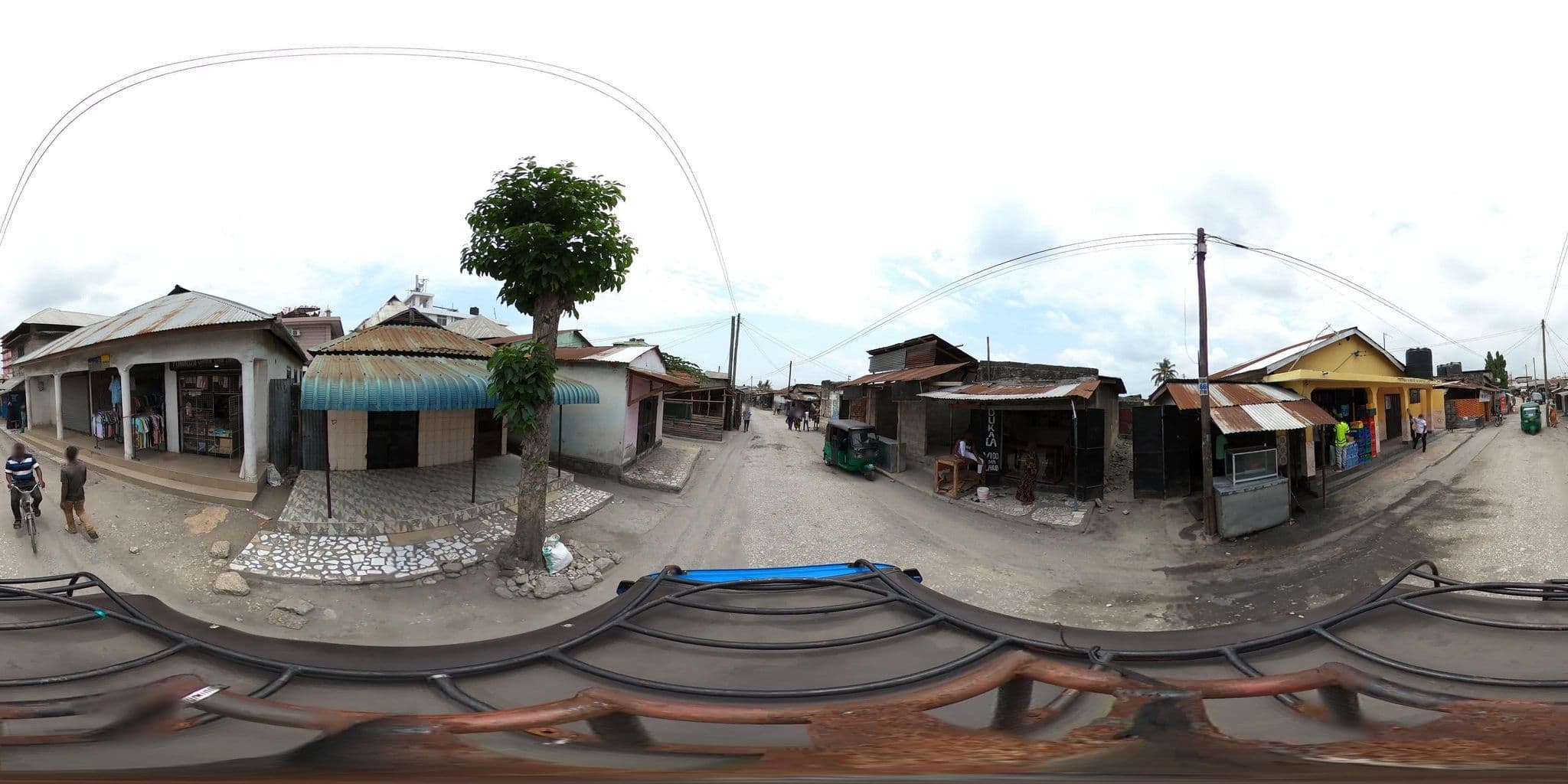 Street view near Mumbai Guest House, Magomeni