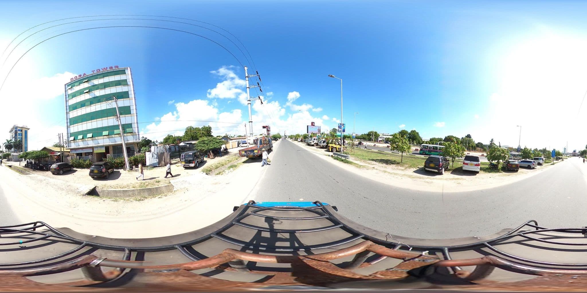 Street view near Kebby's Hotel, Magomeni