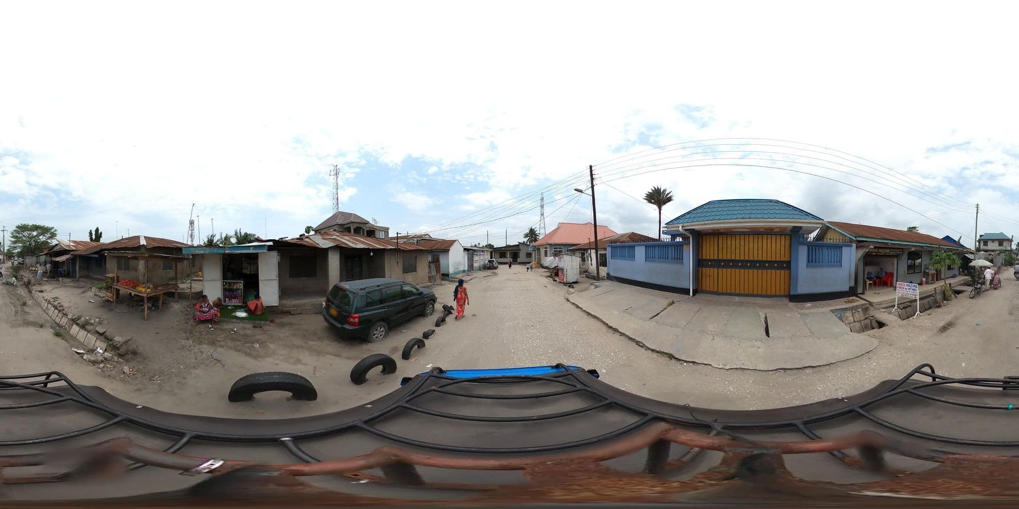 Street view near Sabasaba Guest House, Magomeni