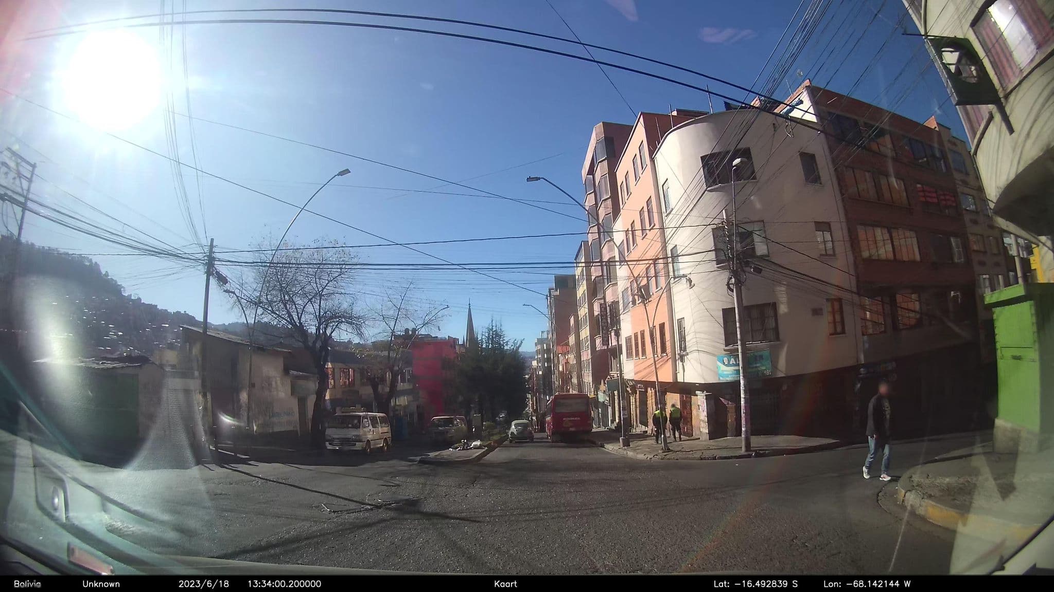 Street view near Alojamiento Moonlight, La Paz — © kaart_2 (CC BY-SA · Mapillary)