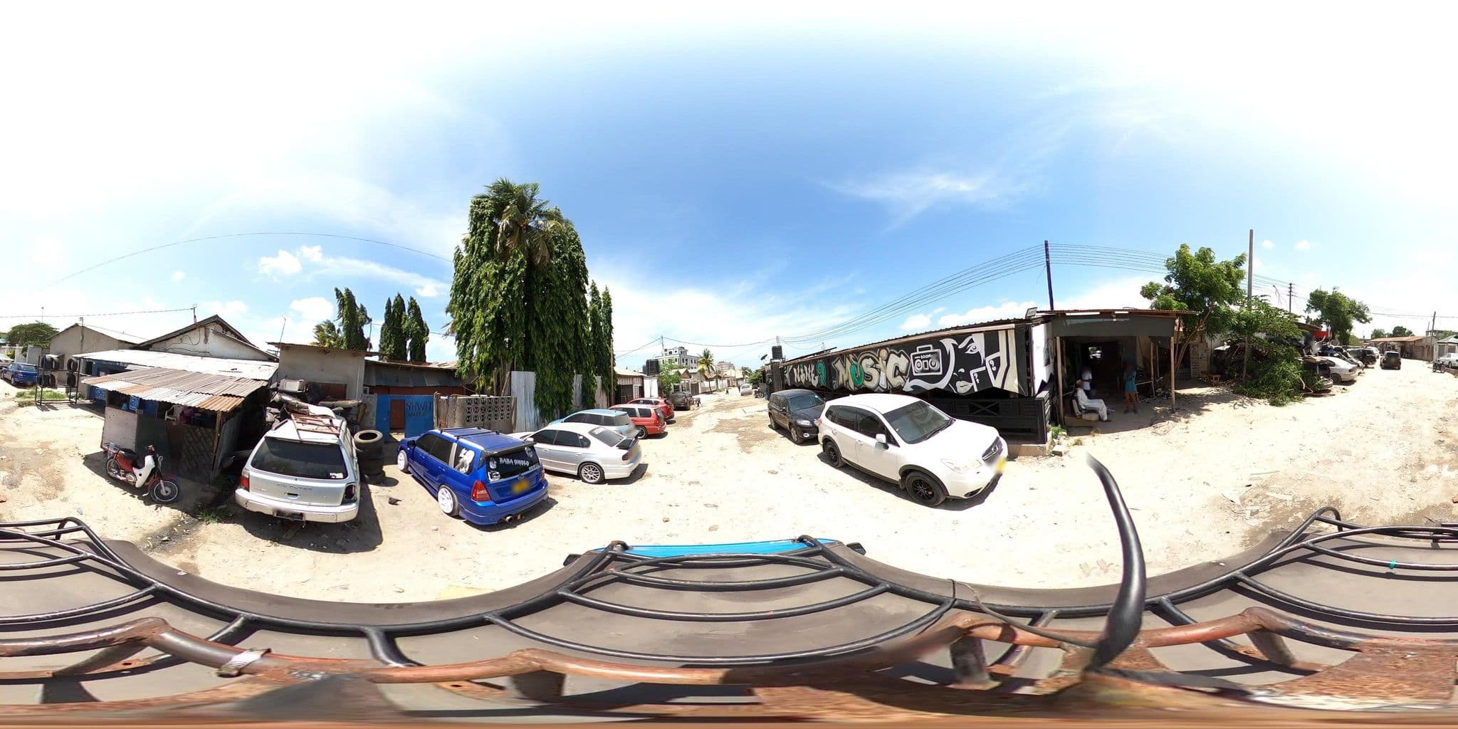 Street view near Machi Machi Guest House, Magomeni