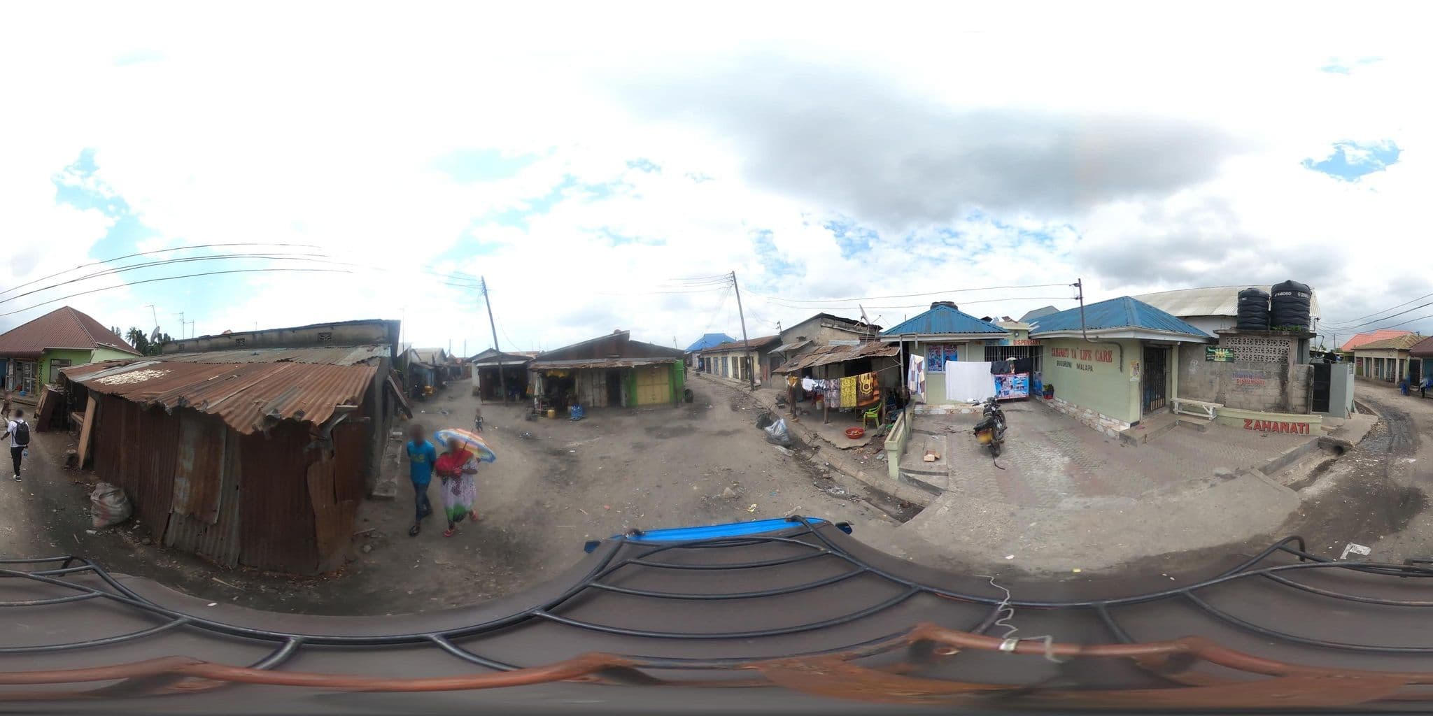 Street view near DK Lodge, Dar es Salaam