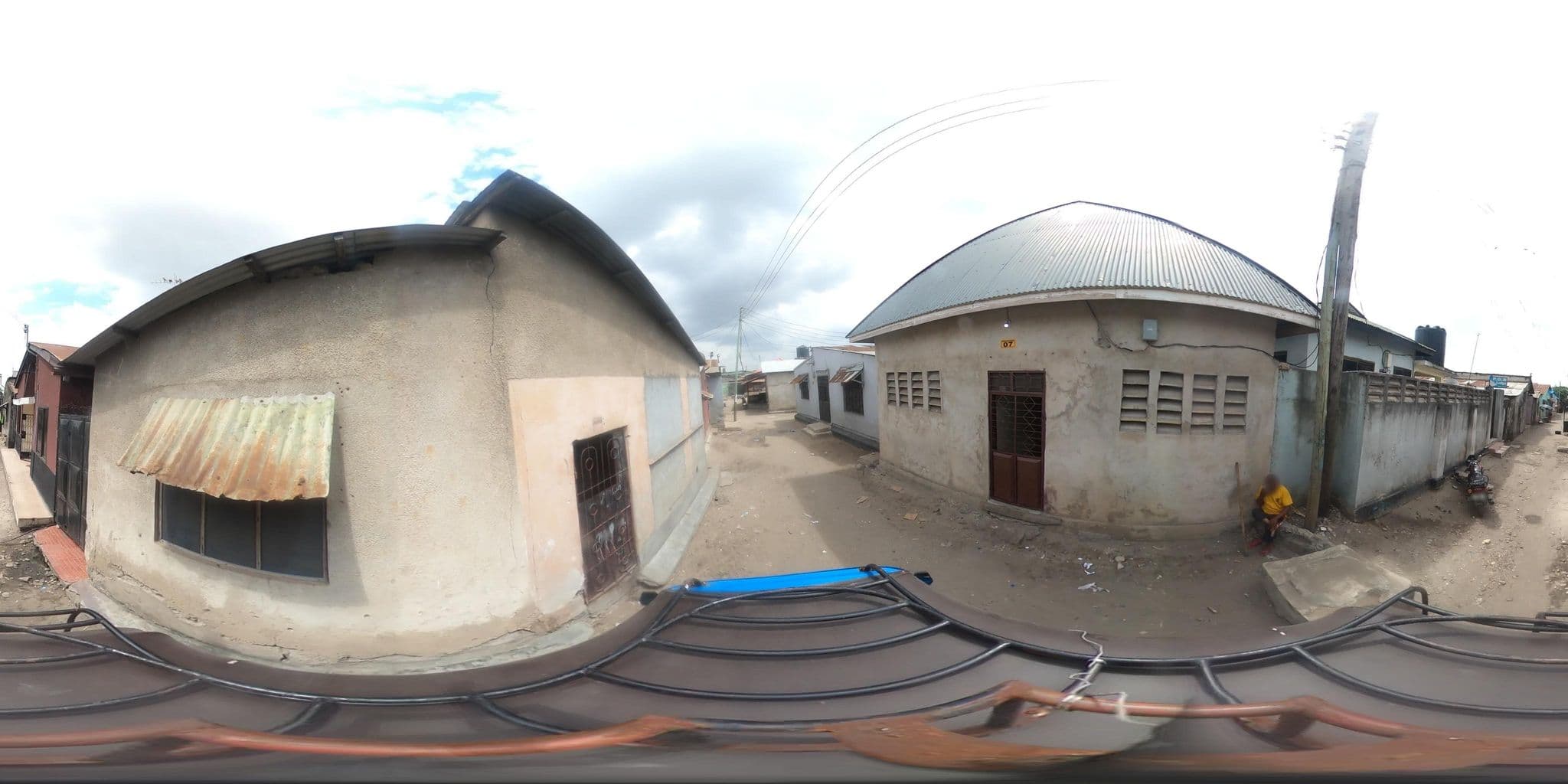 Street view near DK Lodge, Dar es Salaam