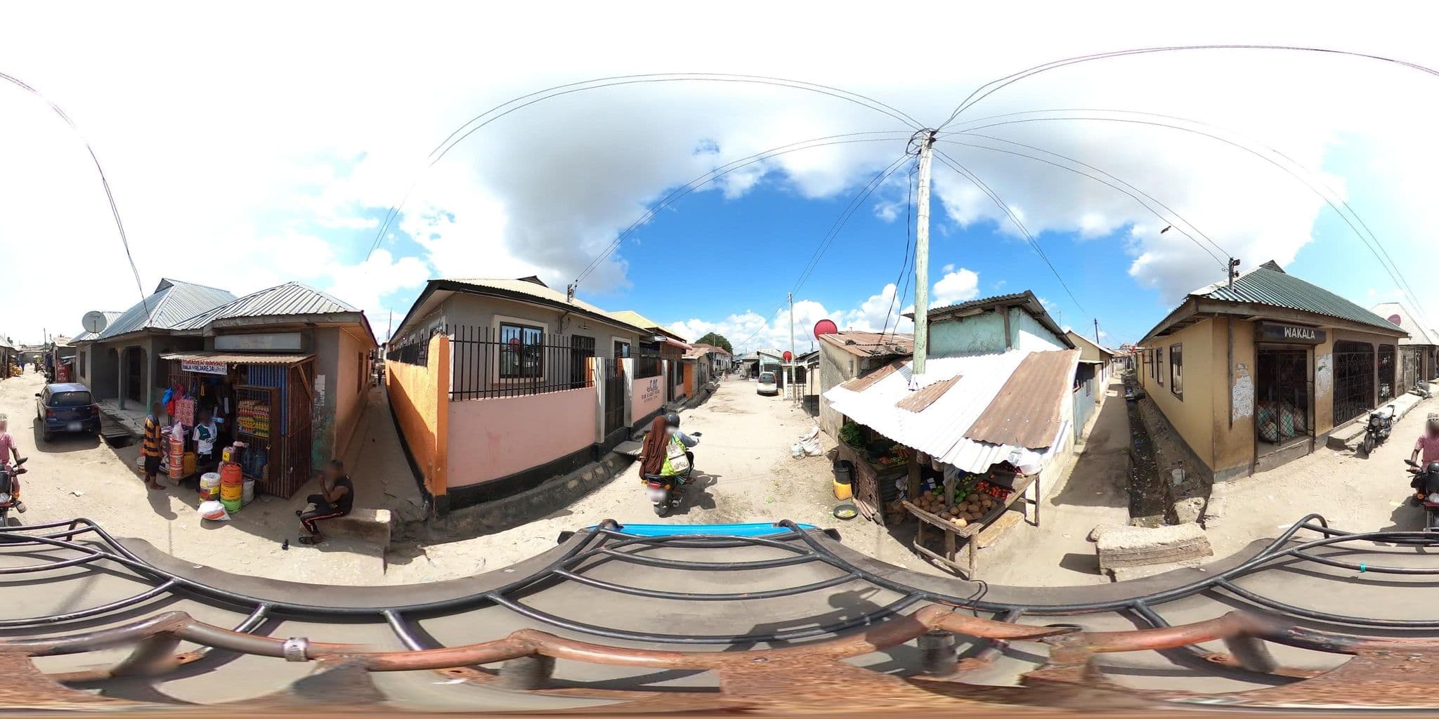 Street view near New JM Pub and Gest House, Dar es Salaam