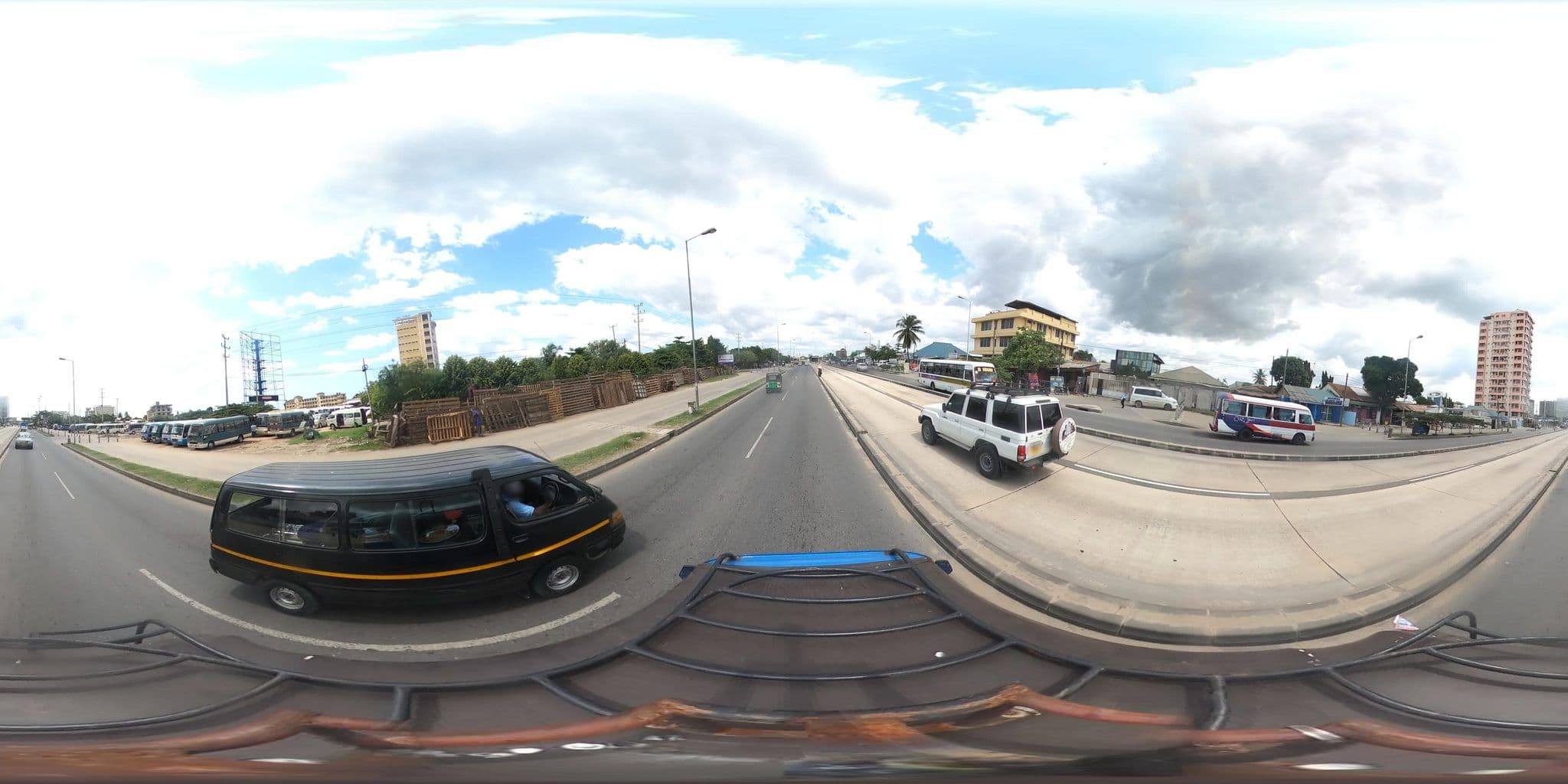 Street view near Mount Morial Hotel, Magomeni