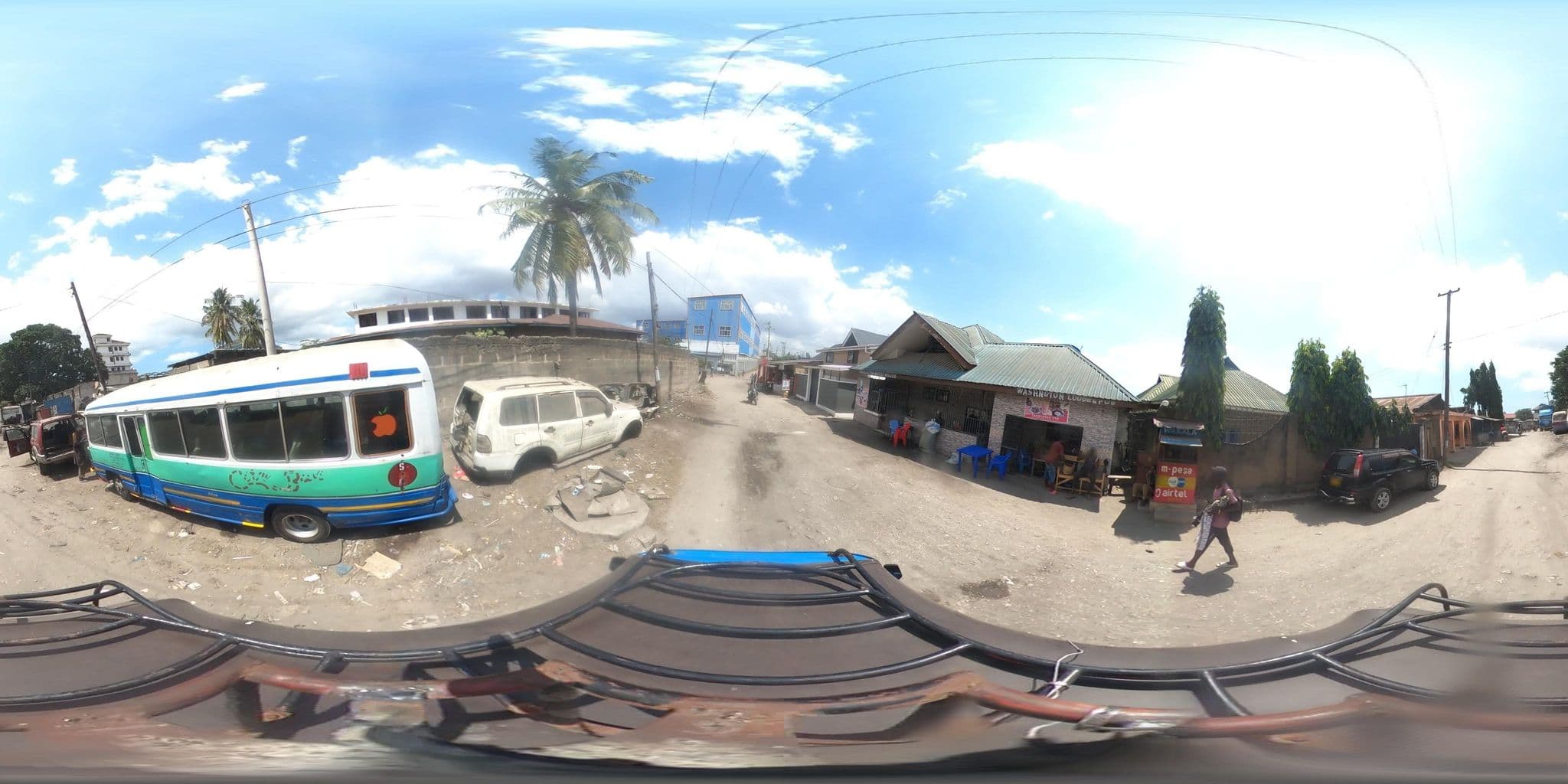 Street view near Washington Lodge, Dar es Salaam