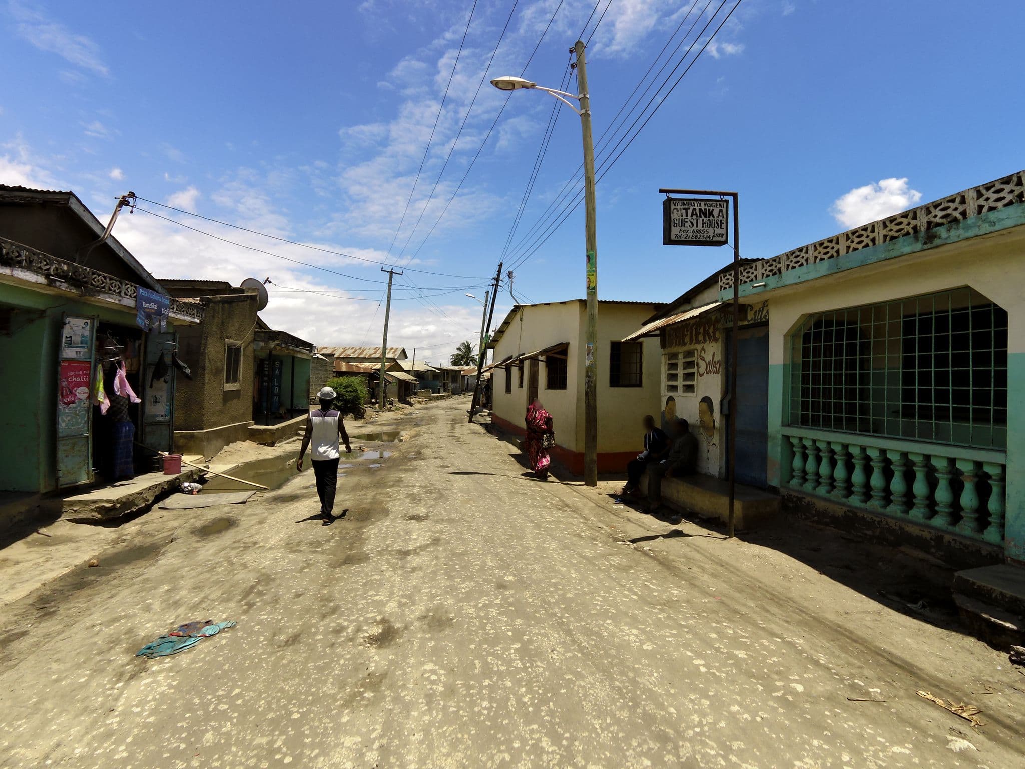 Street view near Gitanka Lodge, Dar es Salaam