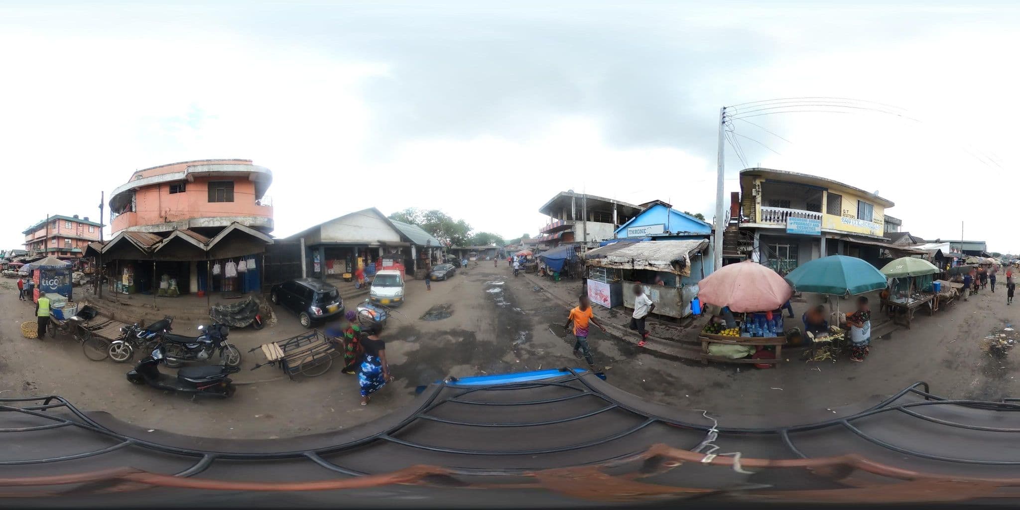 Street view near Europer Bar And Restaurant, Dar es Salaam