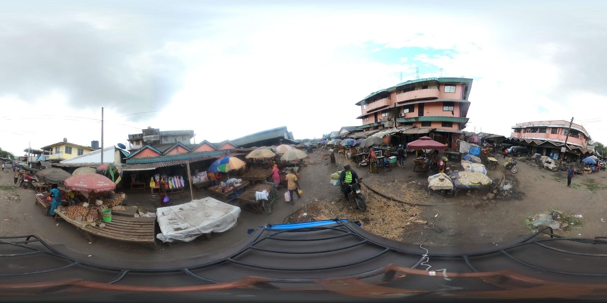 Street view near Premice Hotel, Dar es Salaam — © OMDTZ1 (CC BY-SA · Mapillary)
