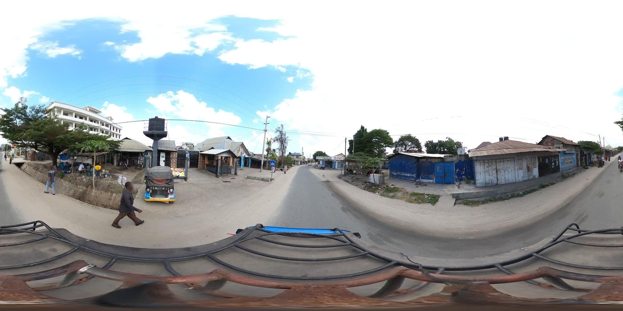 Street view near Lansh Lodge, Dar es Salaam