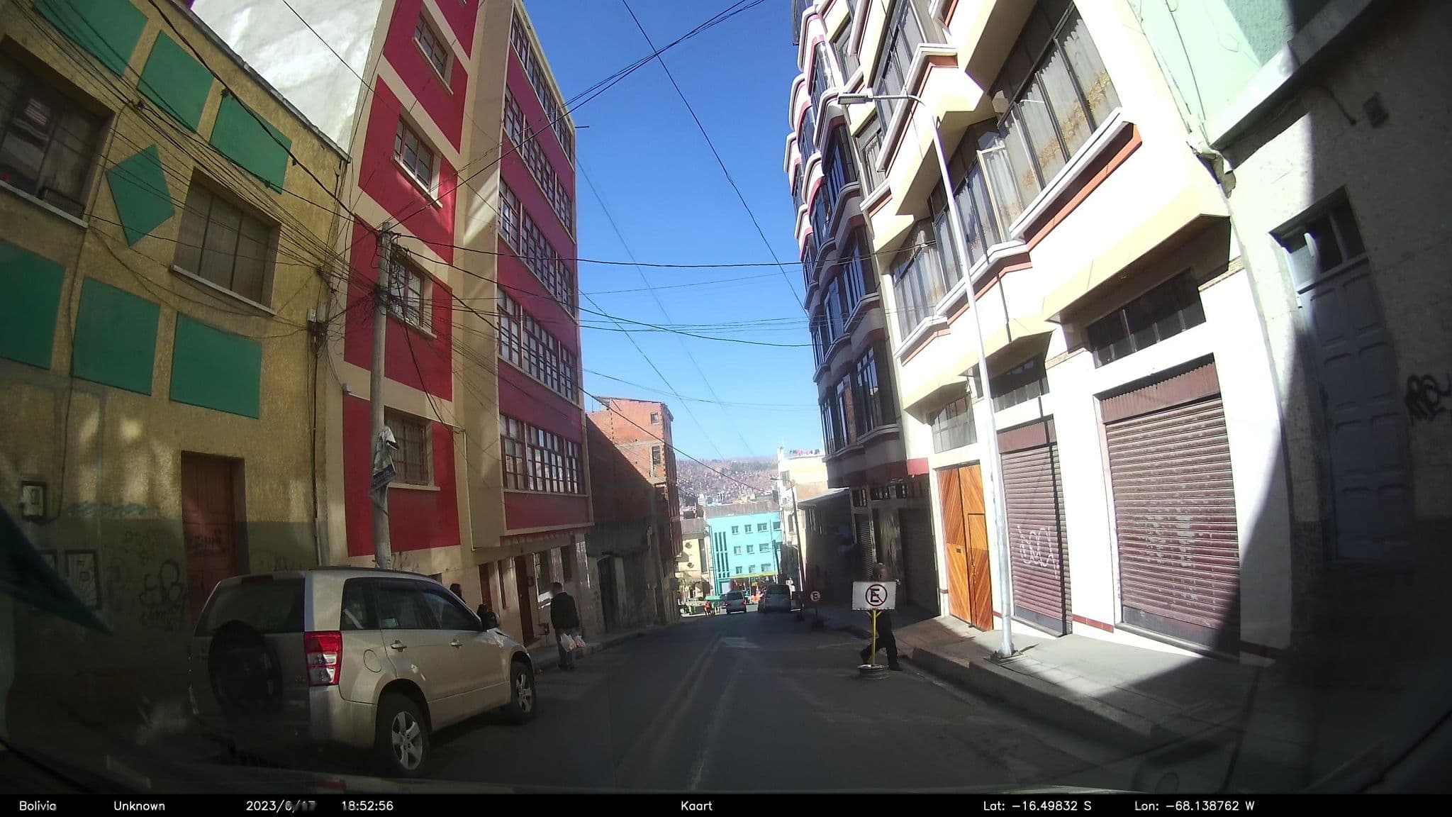 Street view near Hotel Condeza, La Paz — © kaart_2 (CC BY-SA · Mapillary)
