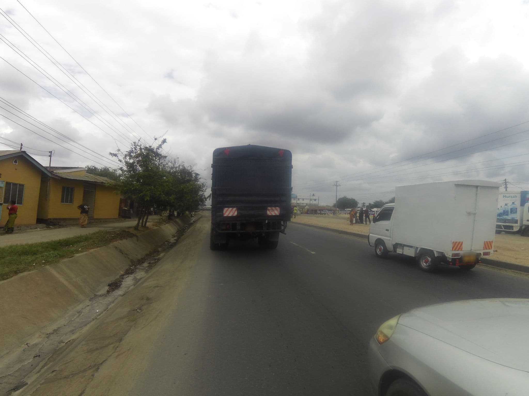Street view near Tumaini Guest House, Dar es Salaam