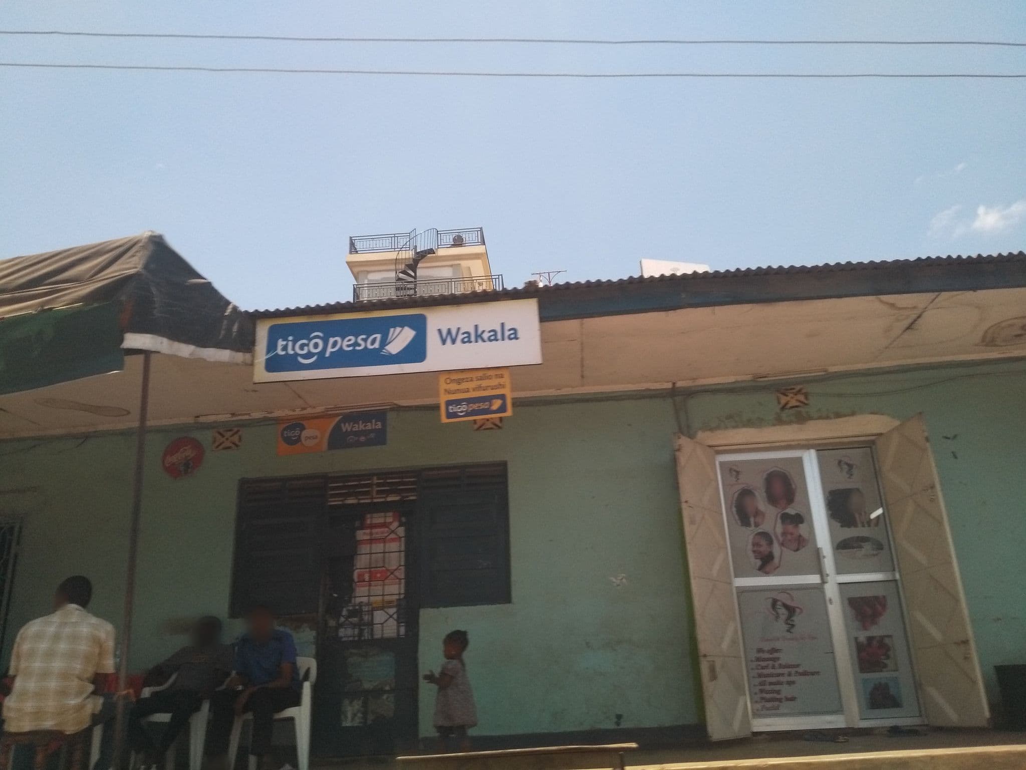 Street view near Graceland Hotel, Arusha