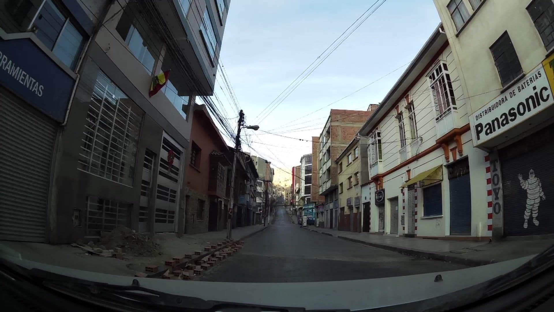 Street view near Hostal Balcones Blancos, La Paz