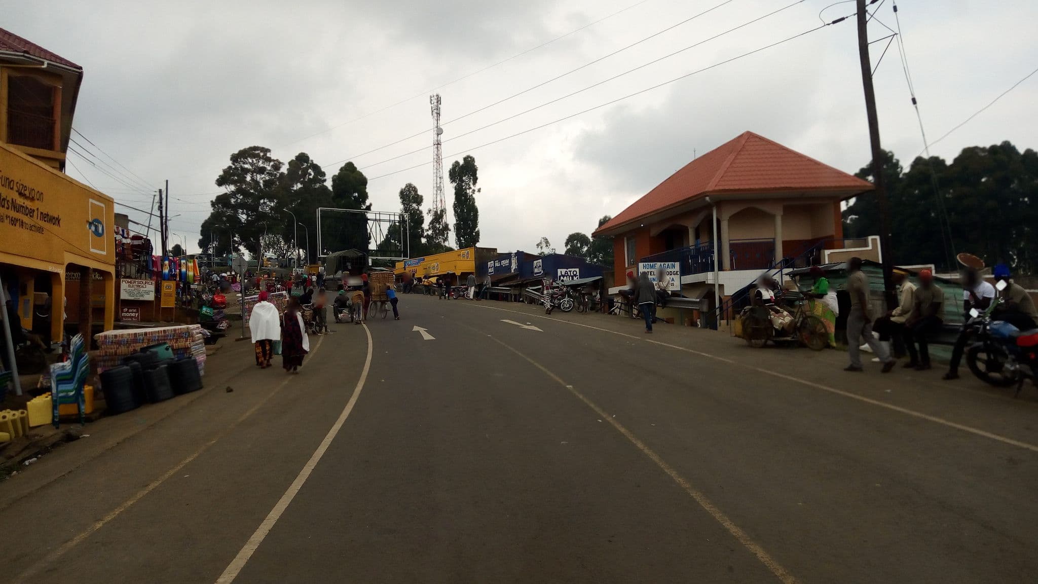 Street view near New West palace bar,pool table,Lodge and Dstv, Kisoro — © klain890 (CC BY-SA · Mapillary)